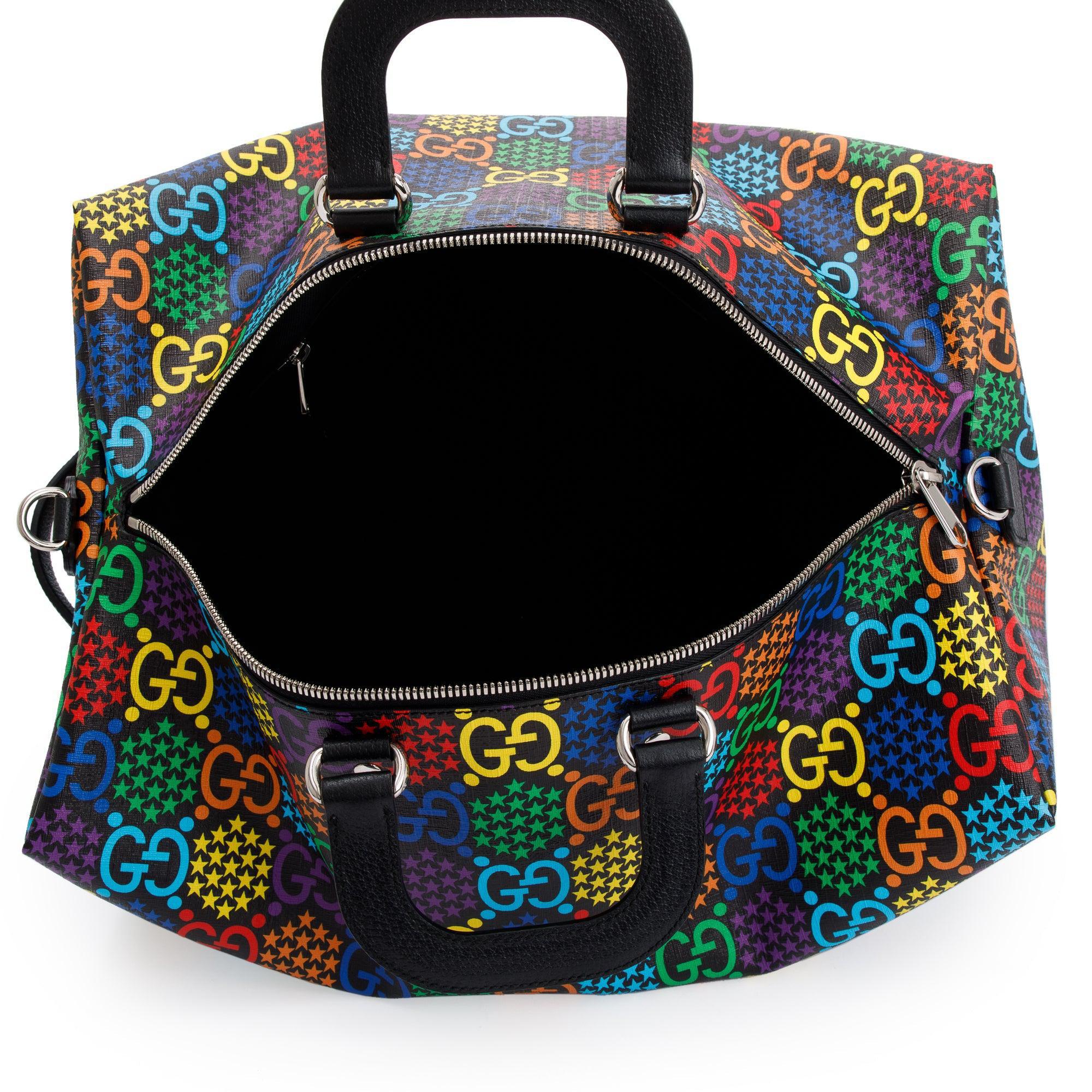 Gucci Multicolour Medium GG Psychedelic Duffle Bag