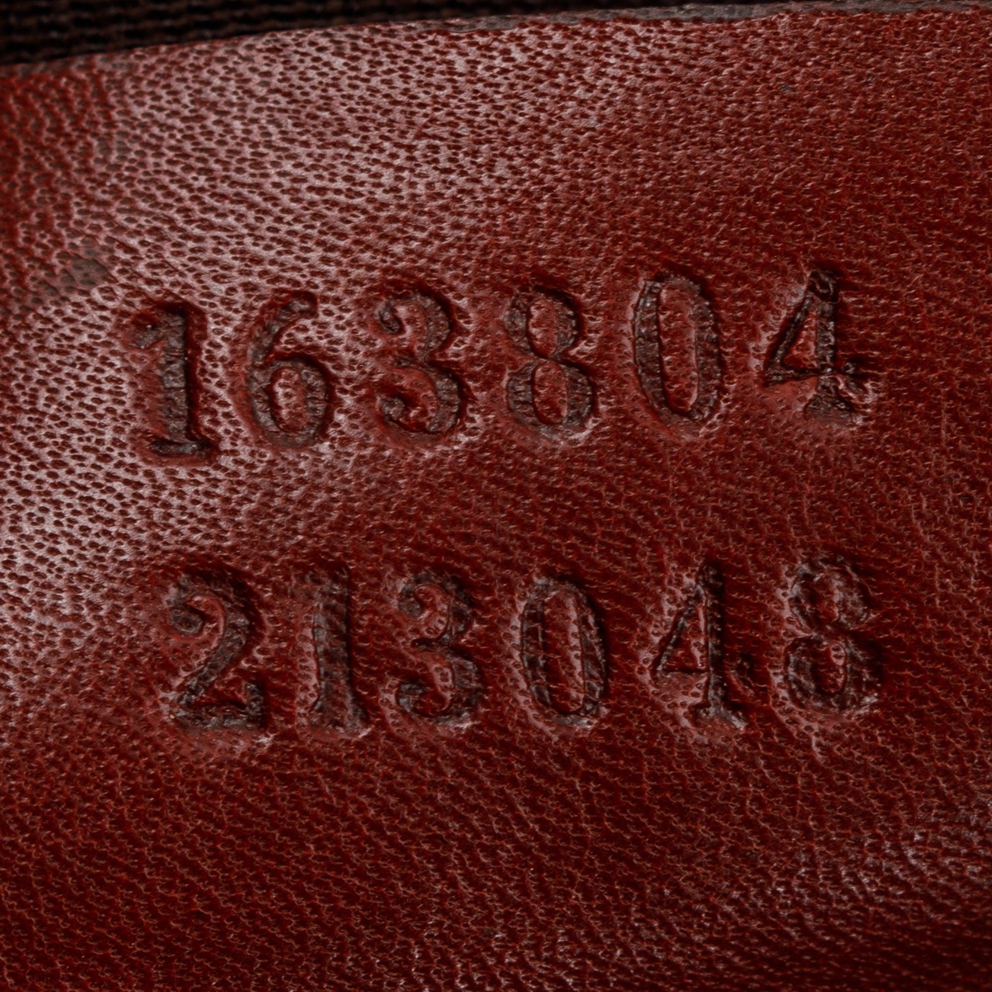 Gucci Multicolour Velvet Burgundy Leather 85th Anniversary Horsebit Hobo