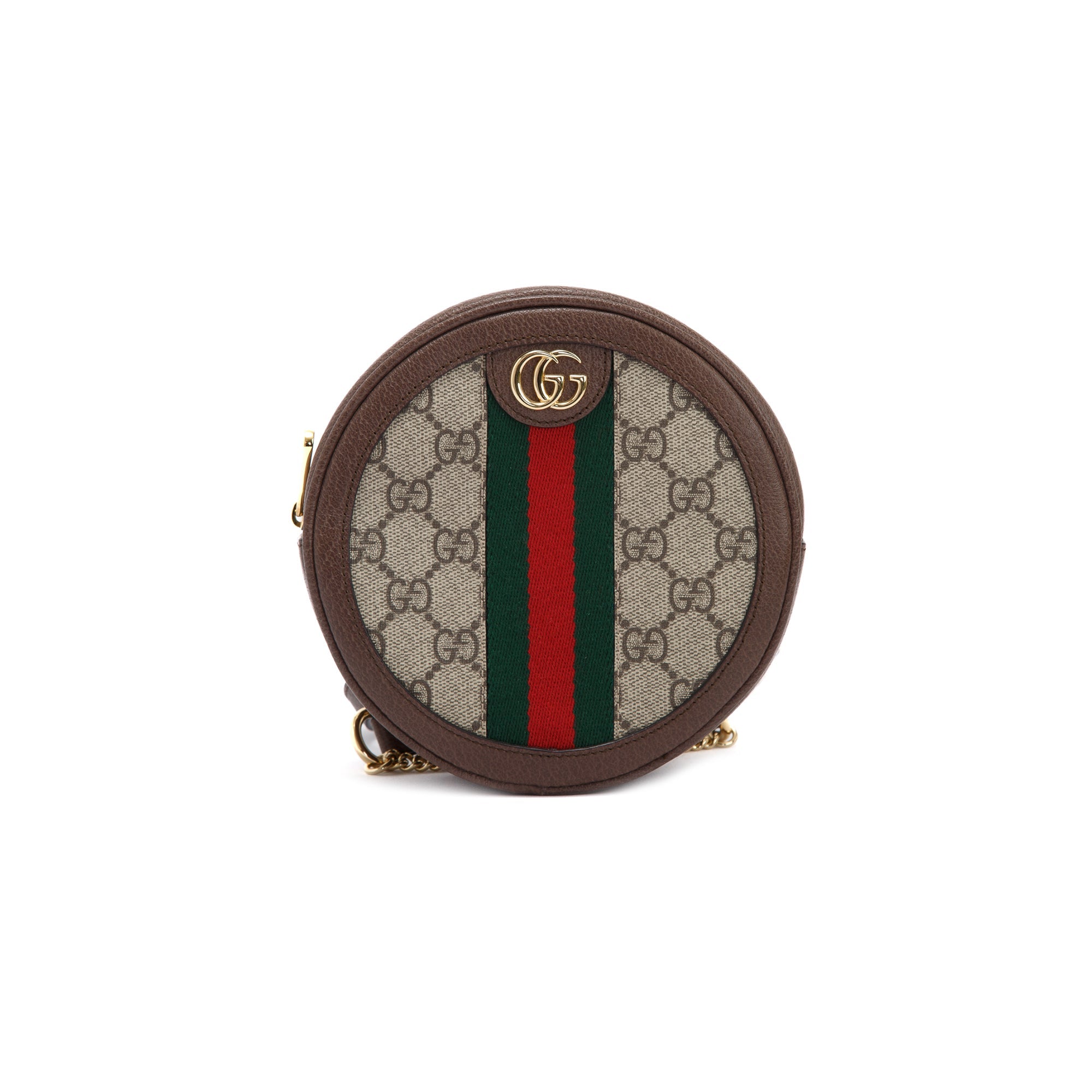 Gucci Ophidia GG Mini Round Backpack w/ Box