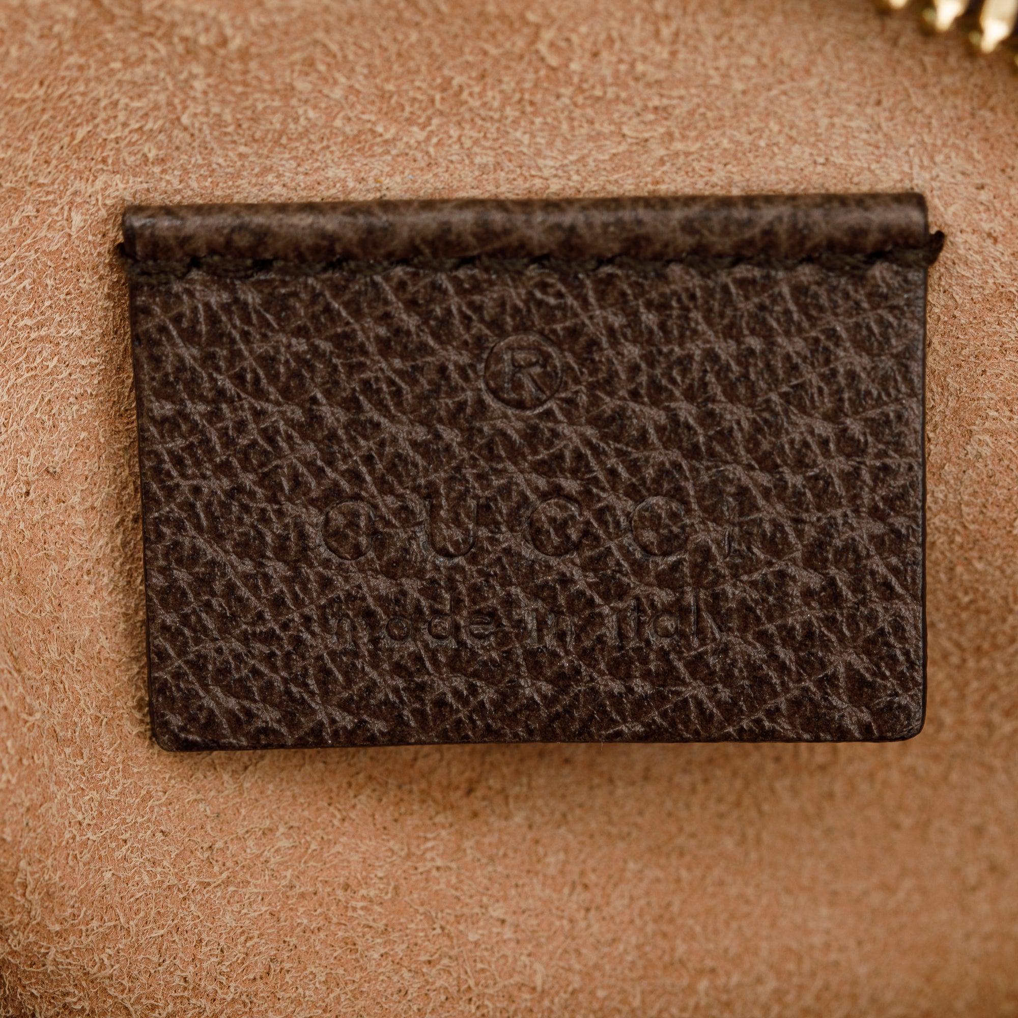 Gucci Ophidia GG Mini Round Shoulder Bag