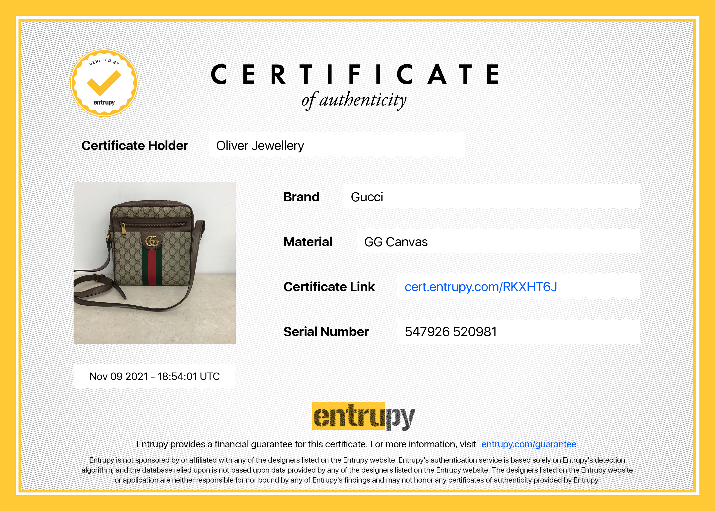 Gucci Ophidia GG Small Messenger Bag