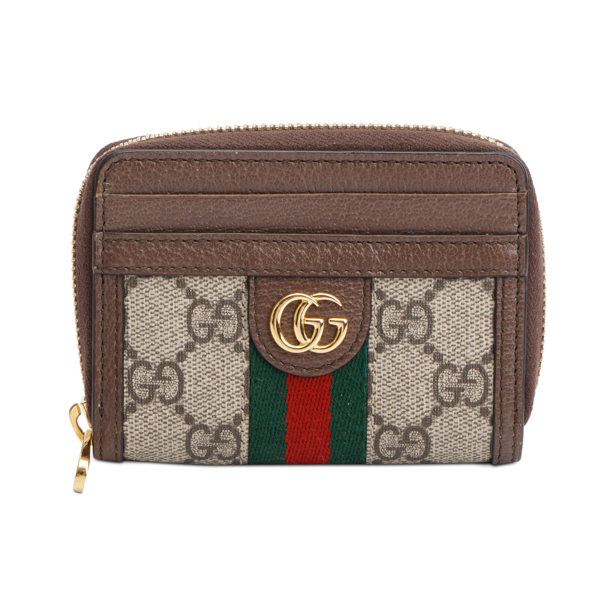 Gucci Ophidia GG Supreme Canvas Card Case Wallet