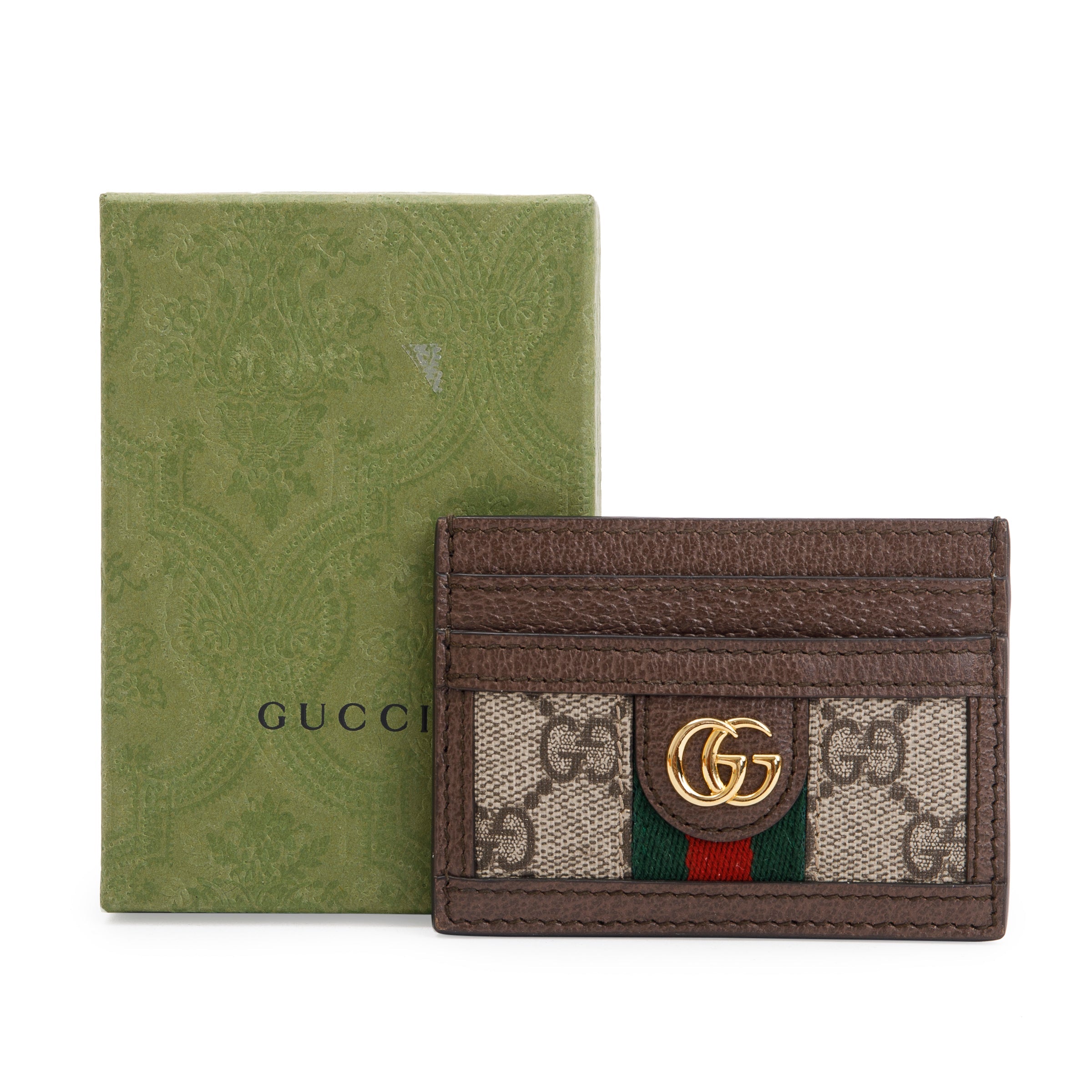 Gucci Ophidia GG Supreme Card Case w/ Box