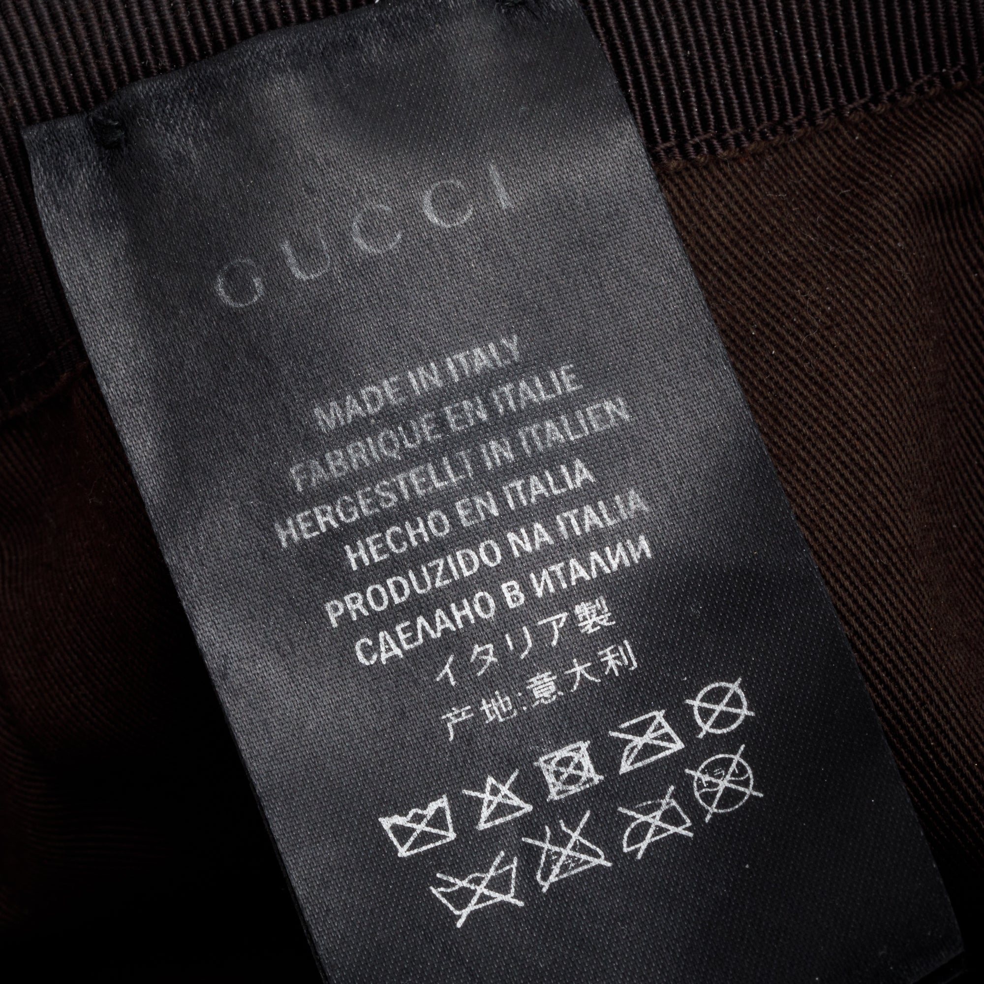 Gucci Original GG Canvas Baseball Hat with Web, Size M 58