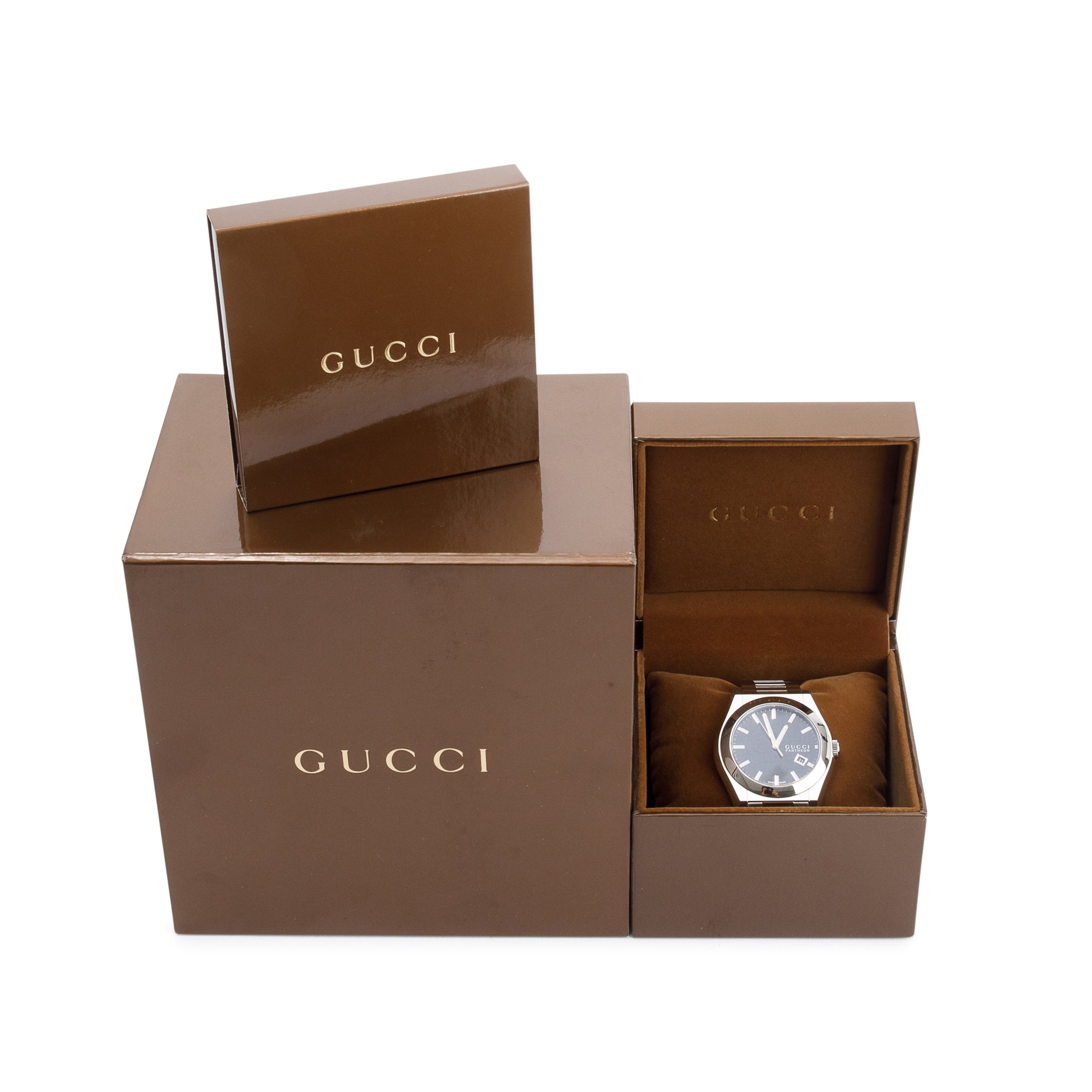 Gucci Pantheon 43 MM Watch w/ Box