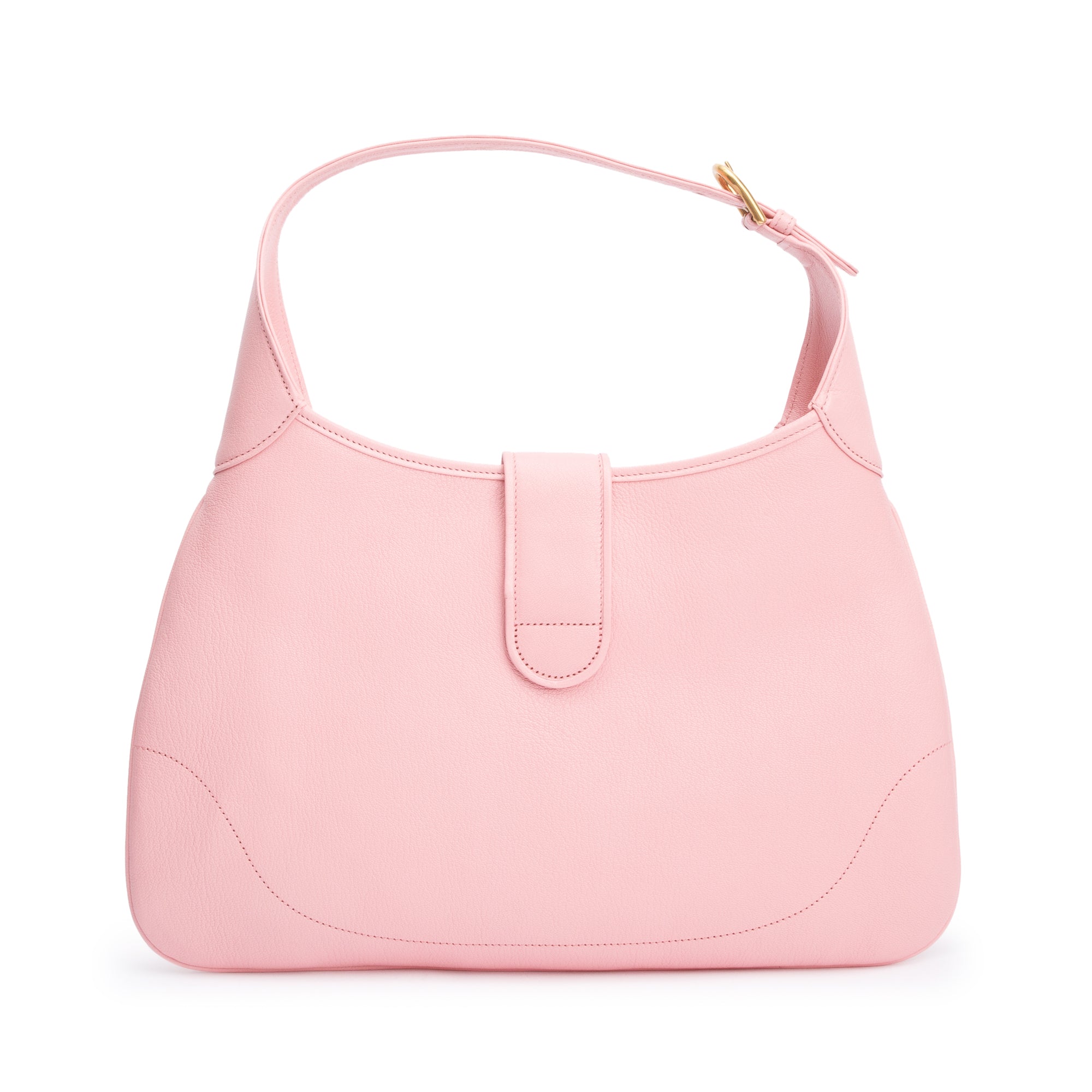 Gucci Pink Calfskin Leather Double GG Medium Aphrodite Shoulder Bag w/ Box