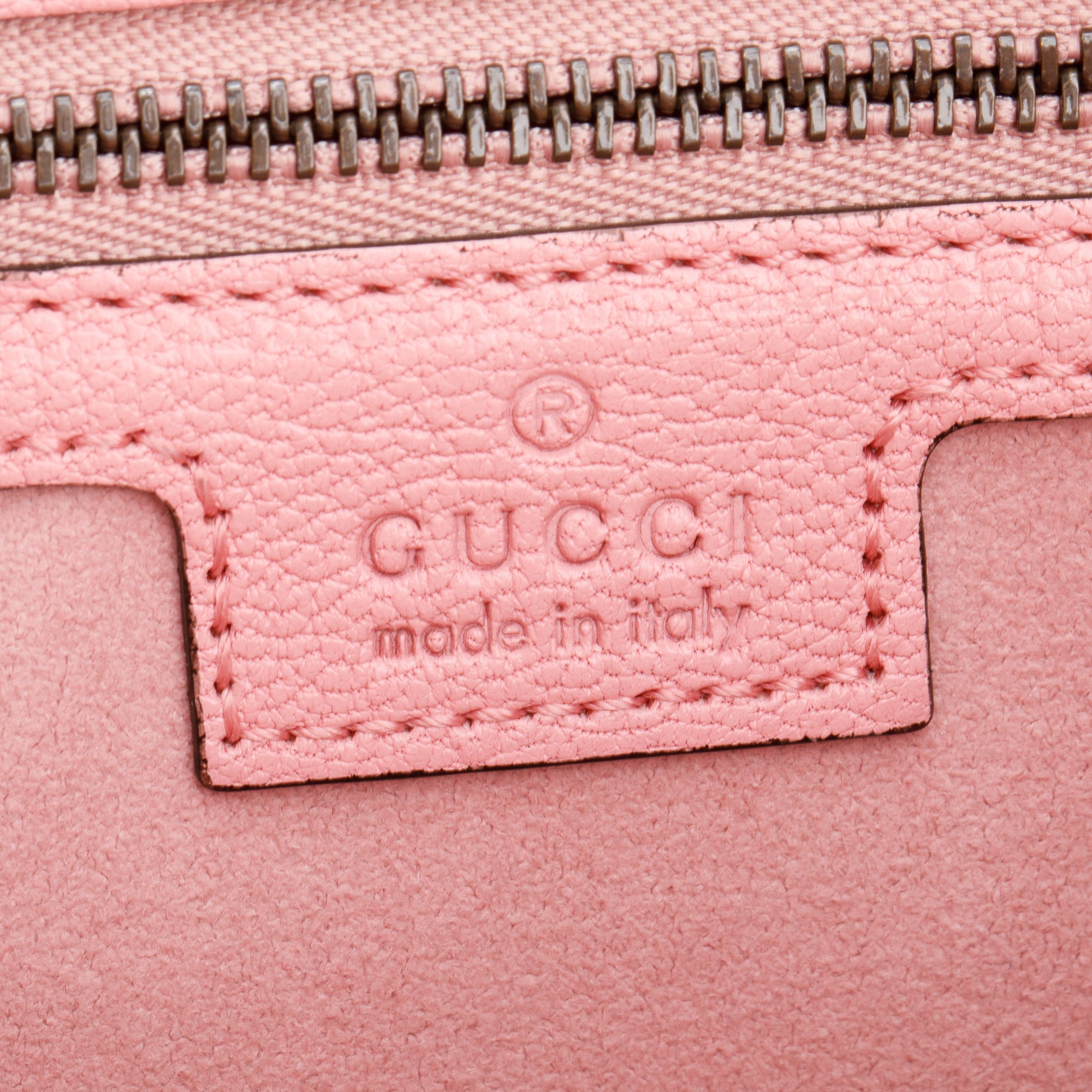 Gucci Pink Calfskin Leather Double GG Medium Aphrodite Shoulder Bag w/ Box