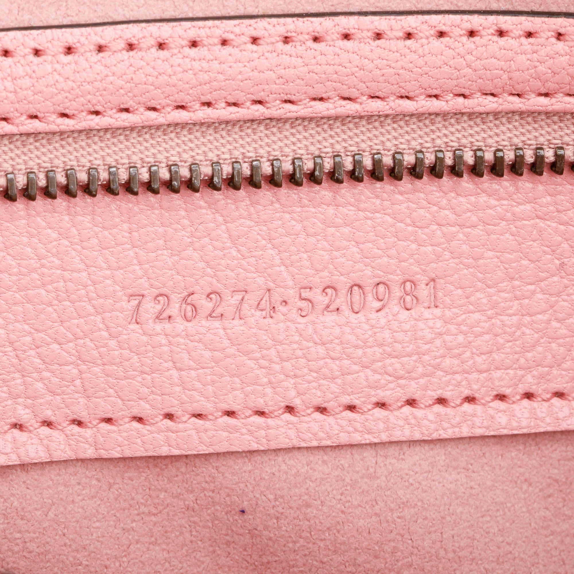 Gucci Pink Calfskin Leather Double GG Medium Aphrodite Shoulder Bag w/ Box