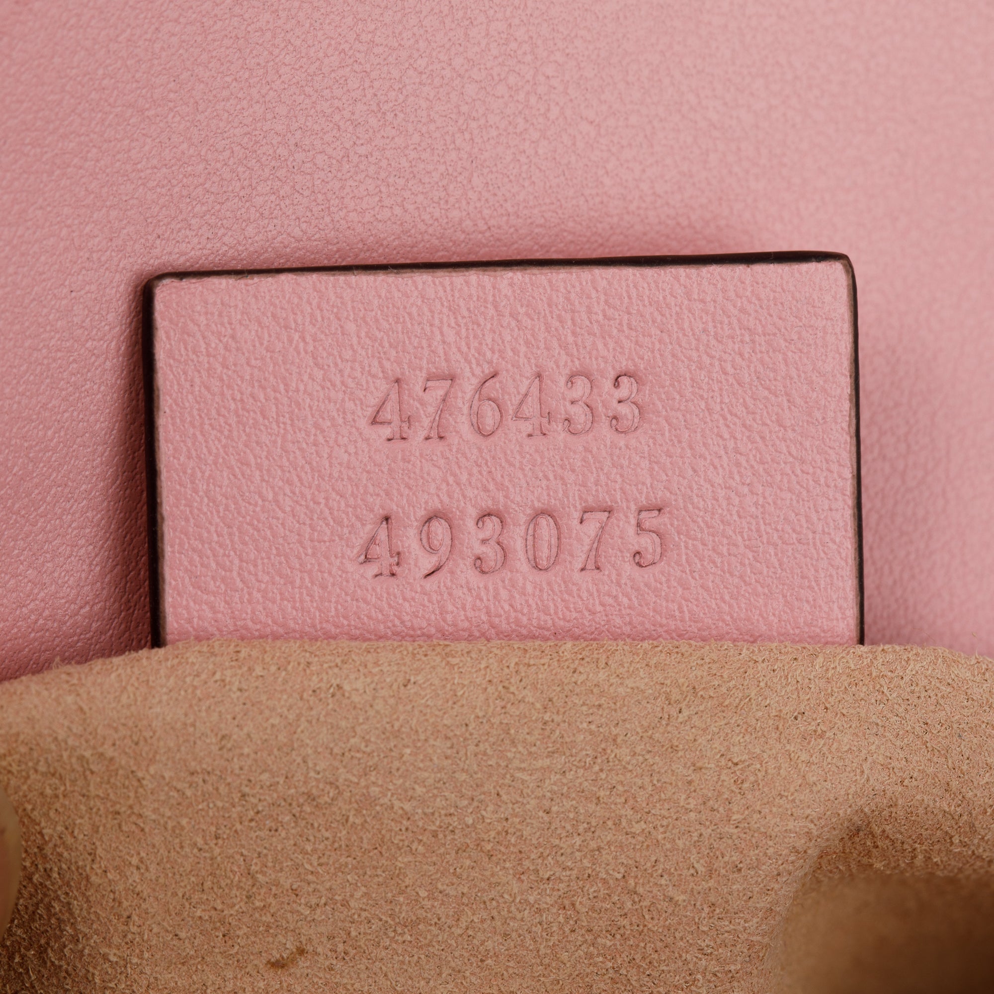 Gucci Pink GG Marmont Matelasse Leather Super Mini Bag w/ Box