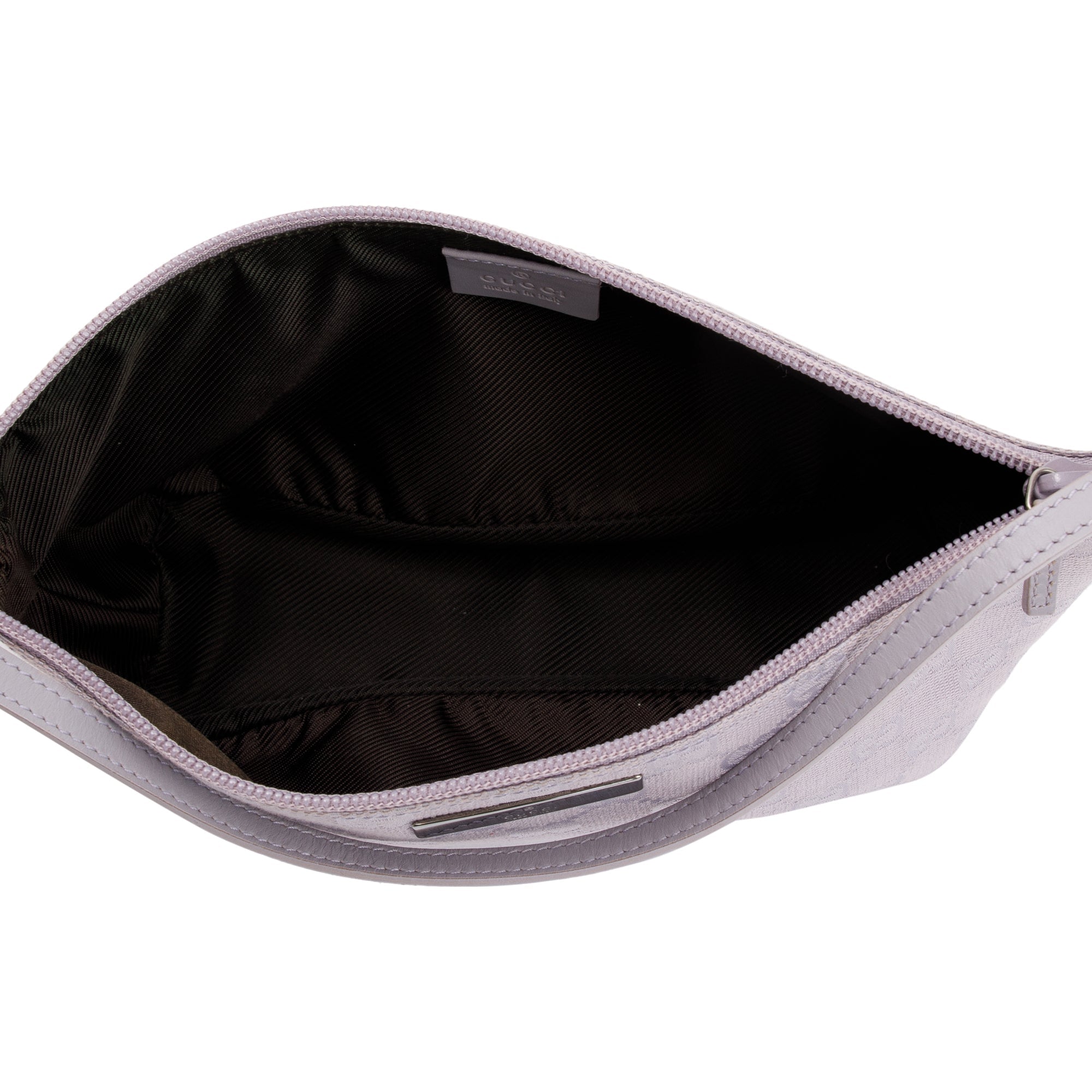 Gucci Purple GG Canvas Boat Pochette