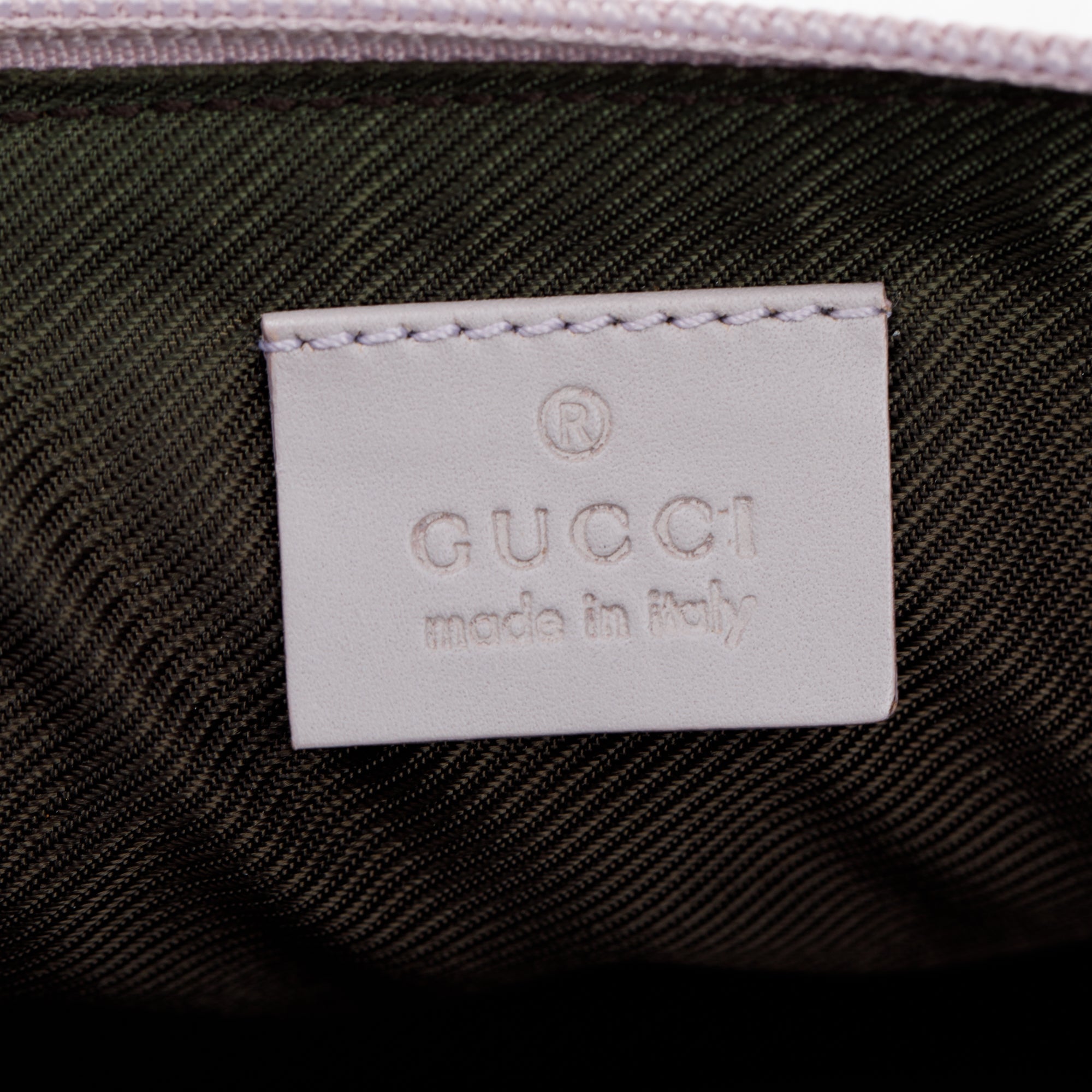 Gucci Purple GG Canvas Boat Pochette