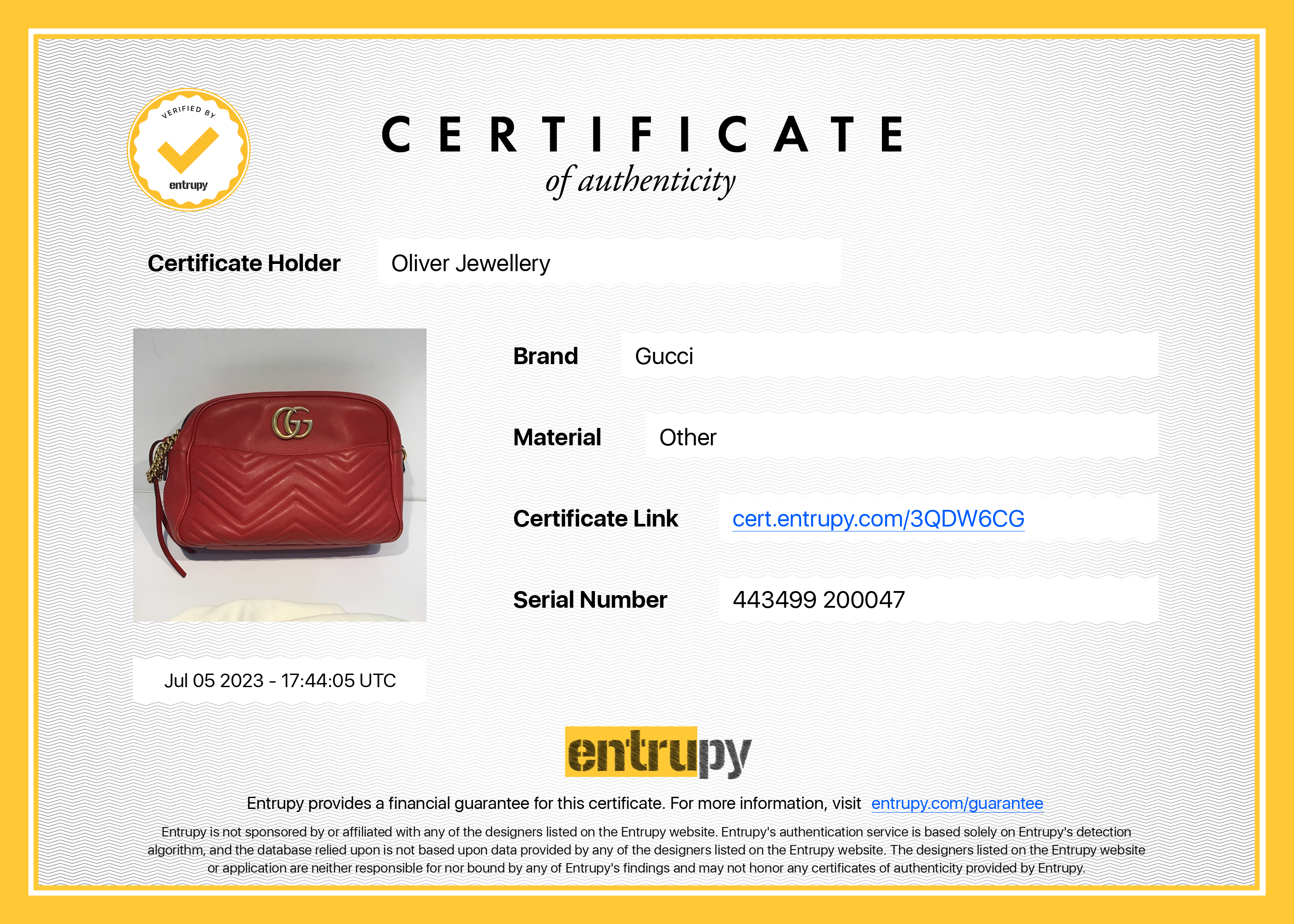 Gucci Red GG Marmont Matelasse Medium Shoulder Bag