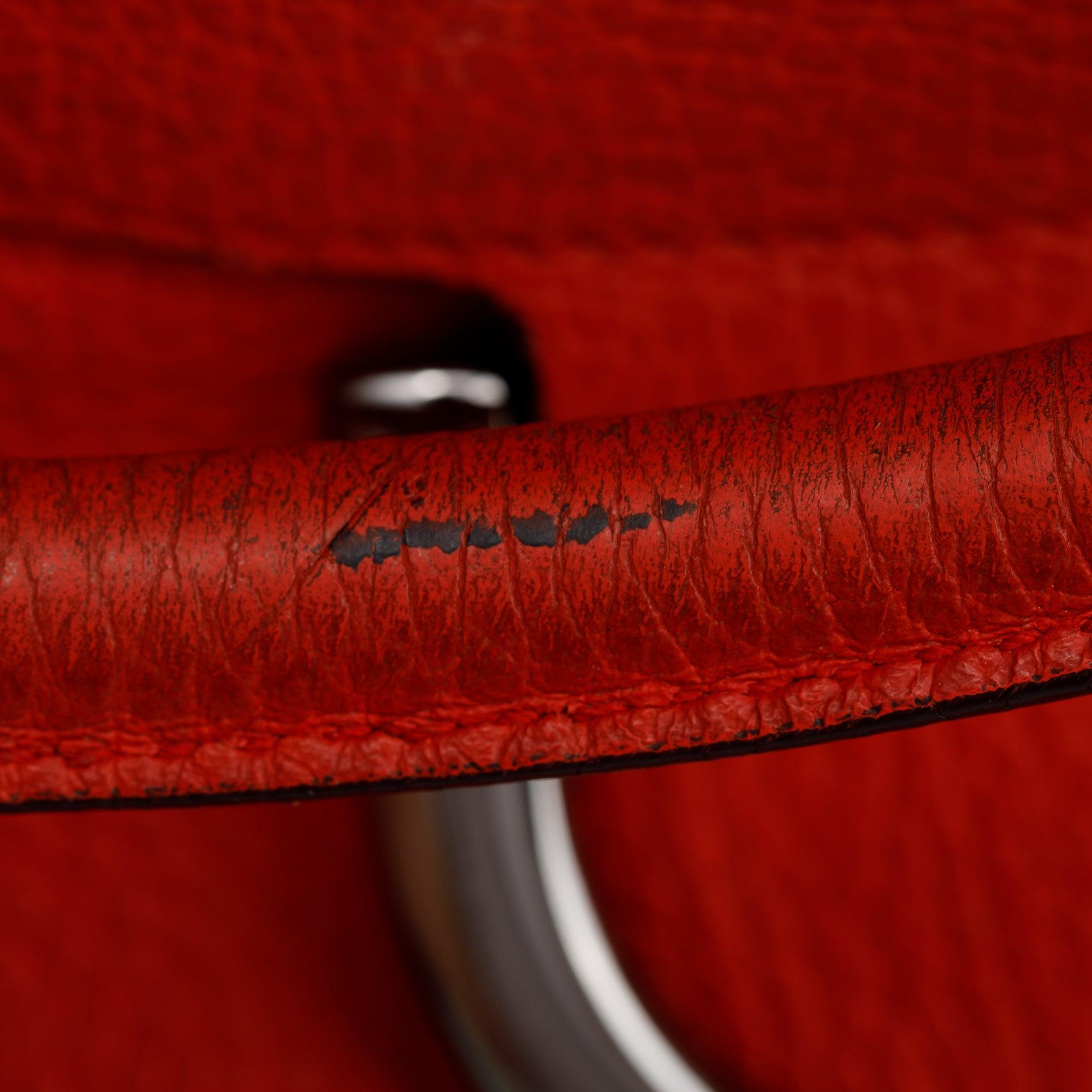 Gucci Red Leather Medium Abbey D-Ring Hobo