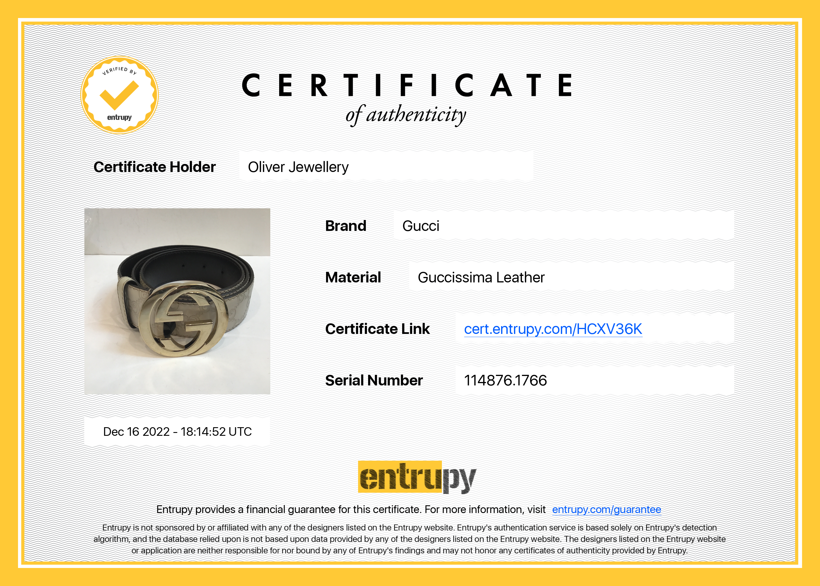 Gucci Signature Leather Interlocking G Belt