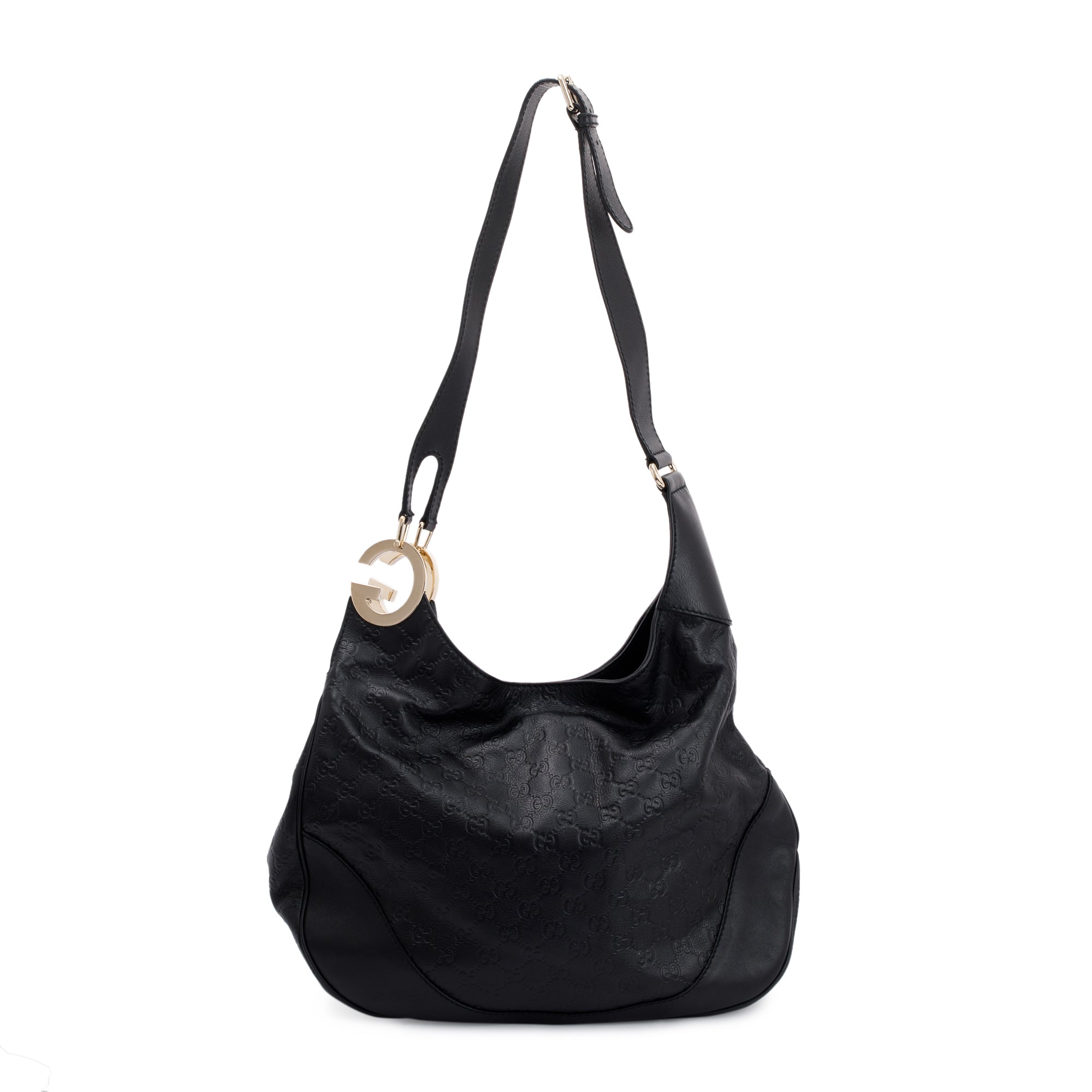 Gucci Signature Leather Medium Charlotte Hobo