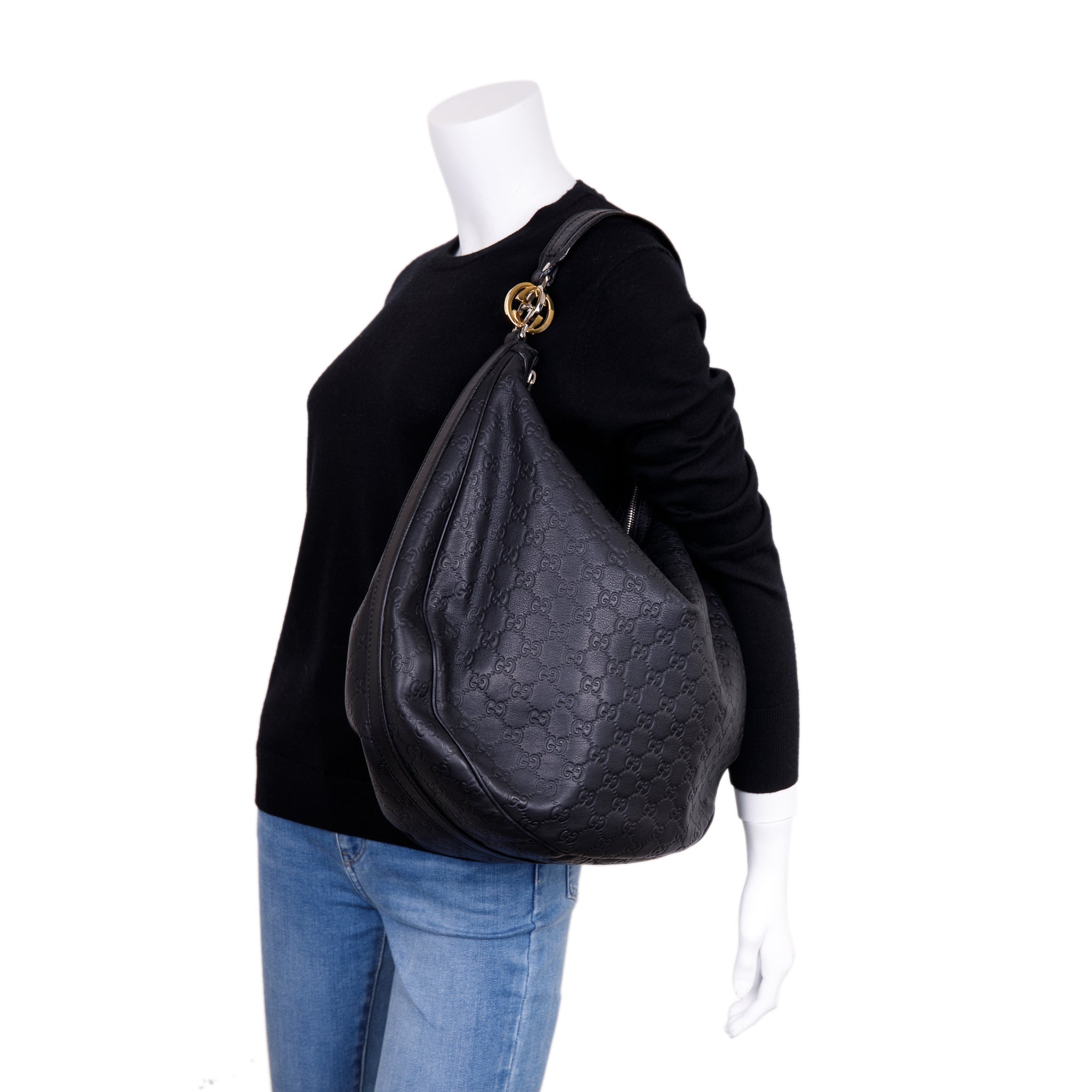 Gucci Signature Twins Hobo