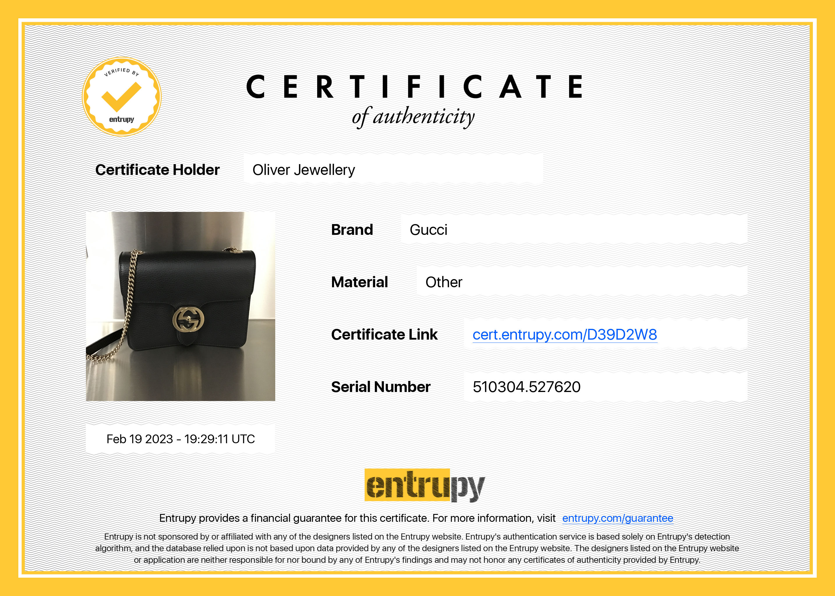 Gucci Small Dollar Interlocking G Shoulder Bag