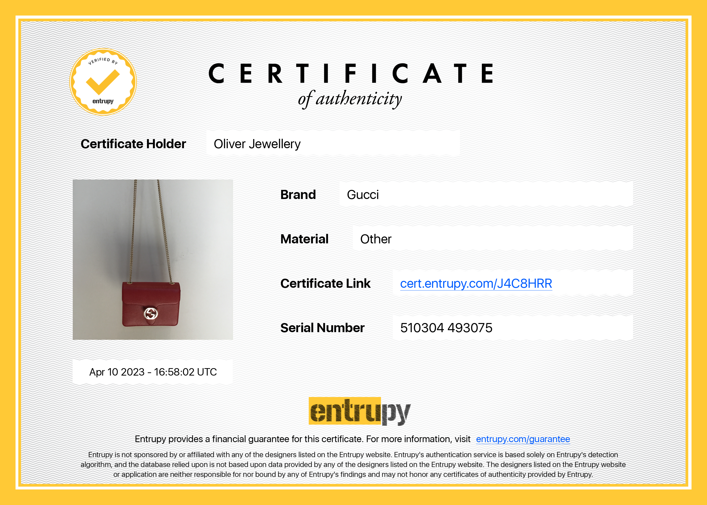 Gucci Small Dollar Interlocking G Shoulder Bag