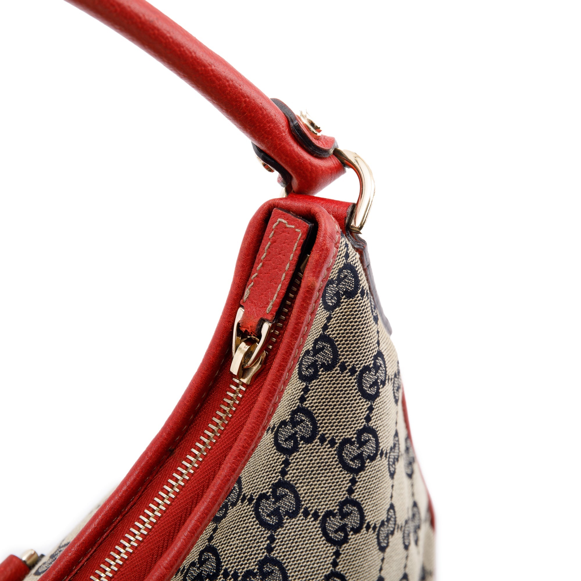 Gucci Small GG Canvas Abbey Hobo