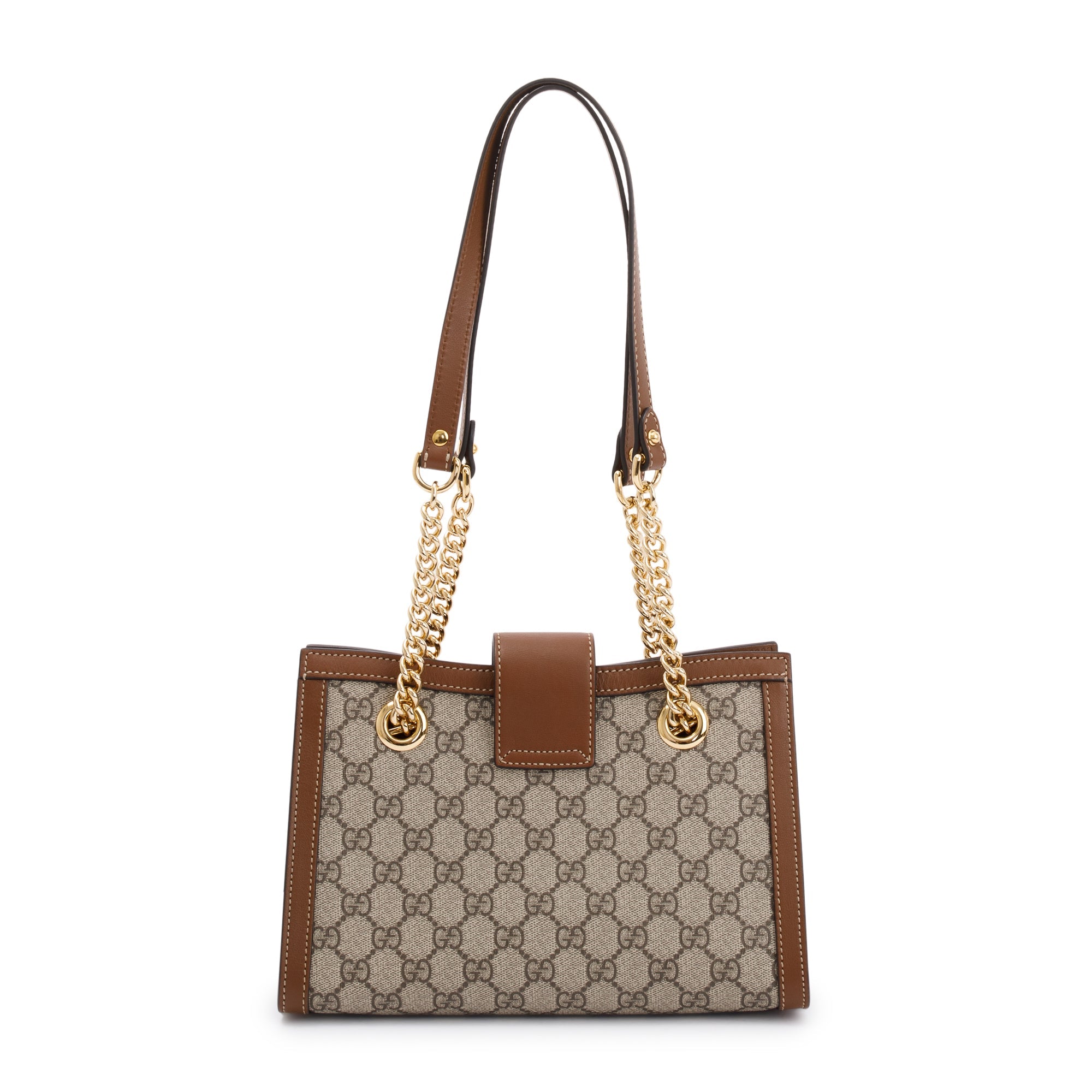 Gucci Small GG Supreme Padlock Shoulder Bag