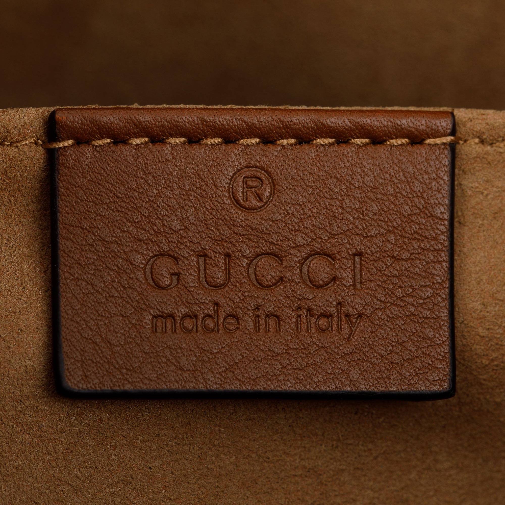 Gucci Small GG Supreme Padlock Shoulder Bag