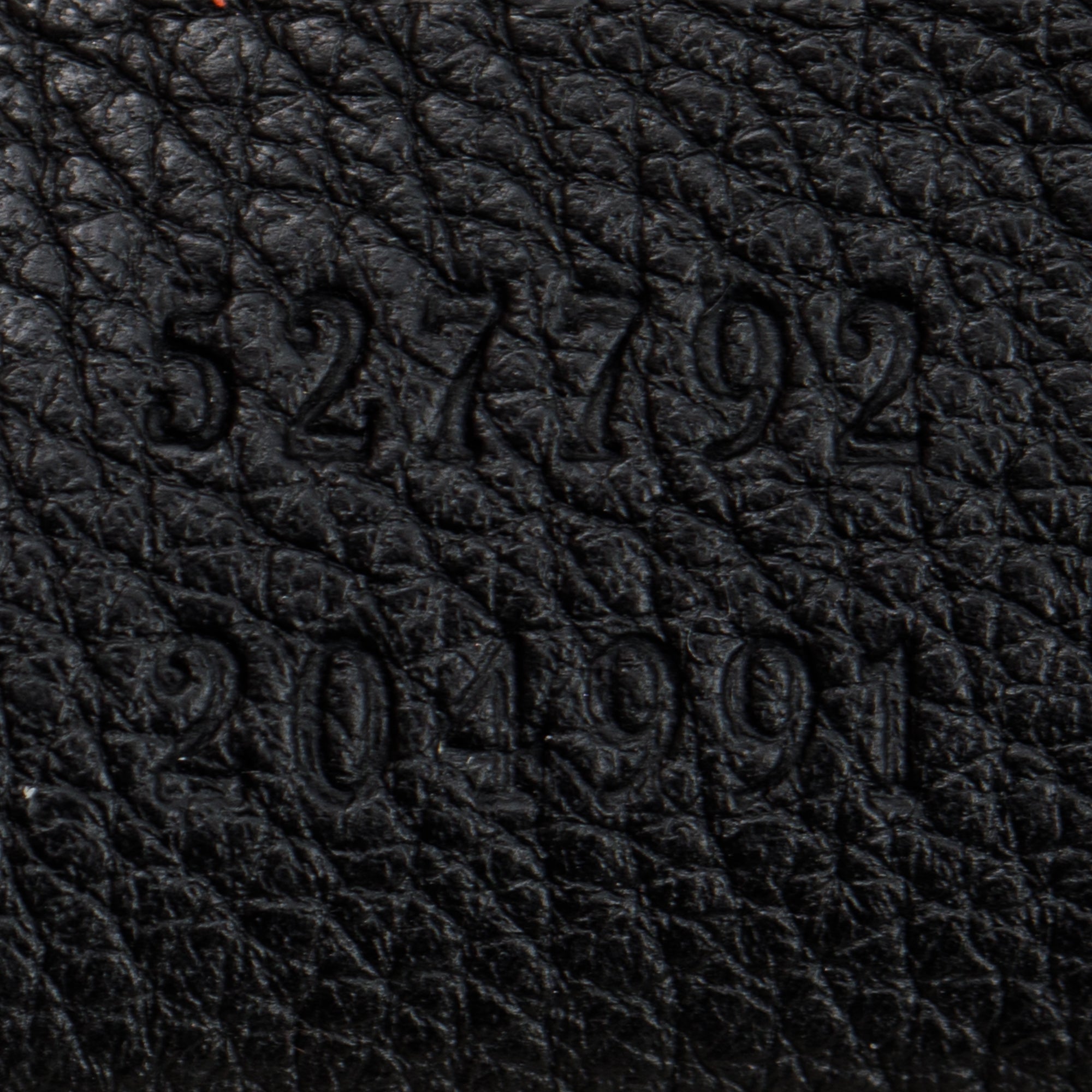 Gucci Small Logo Print Leather Belt Bag w/ Box