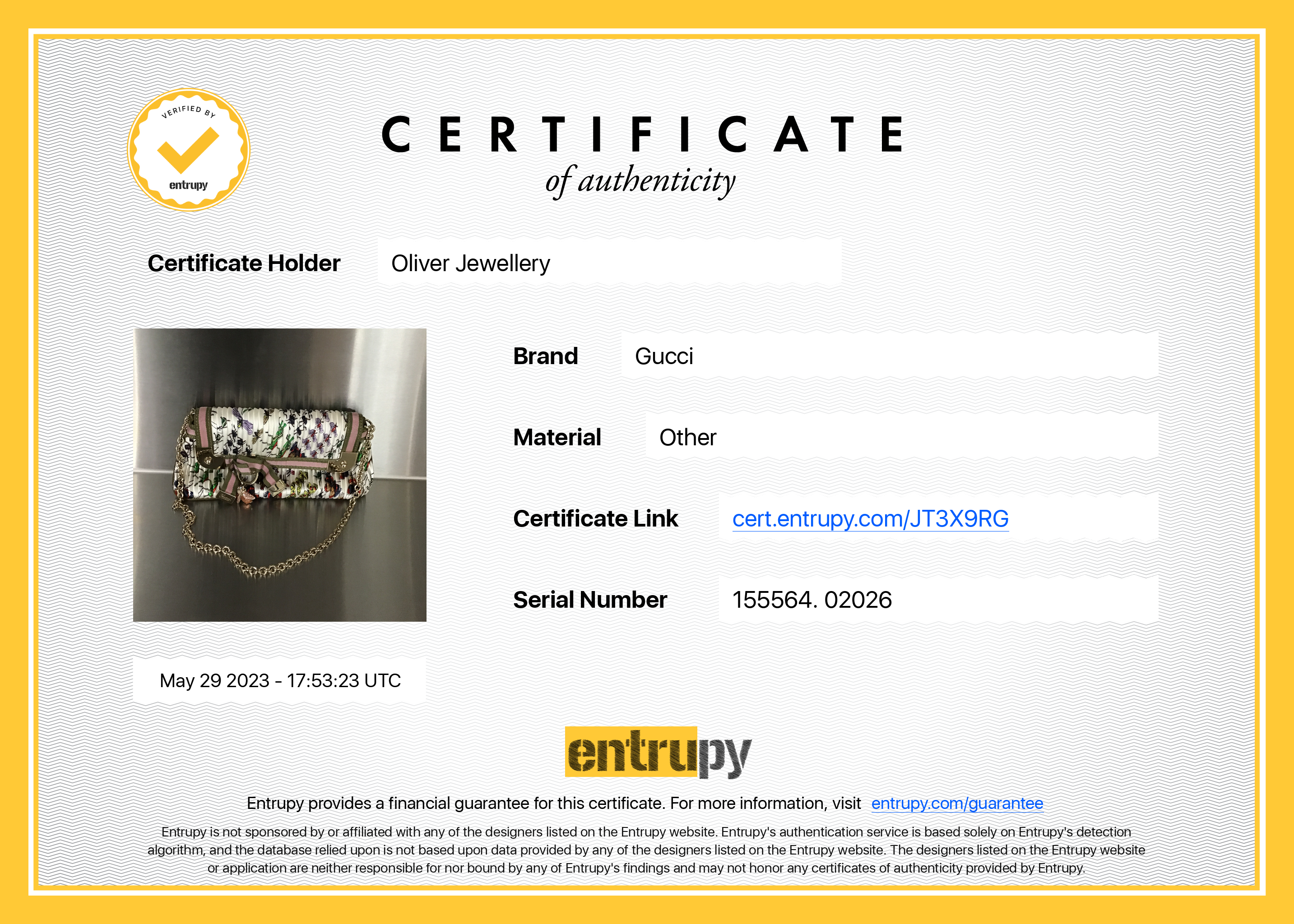 Gucci Small Silk Fauna Clutch