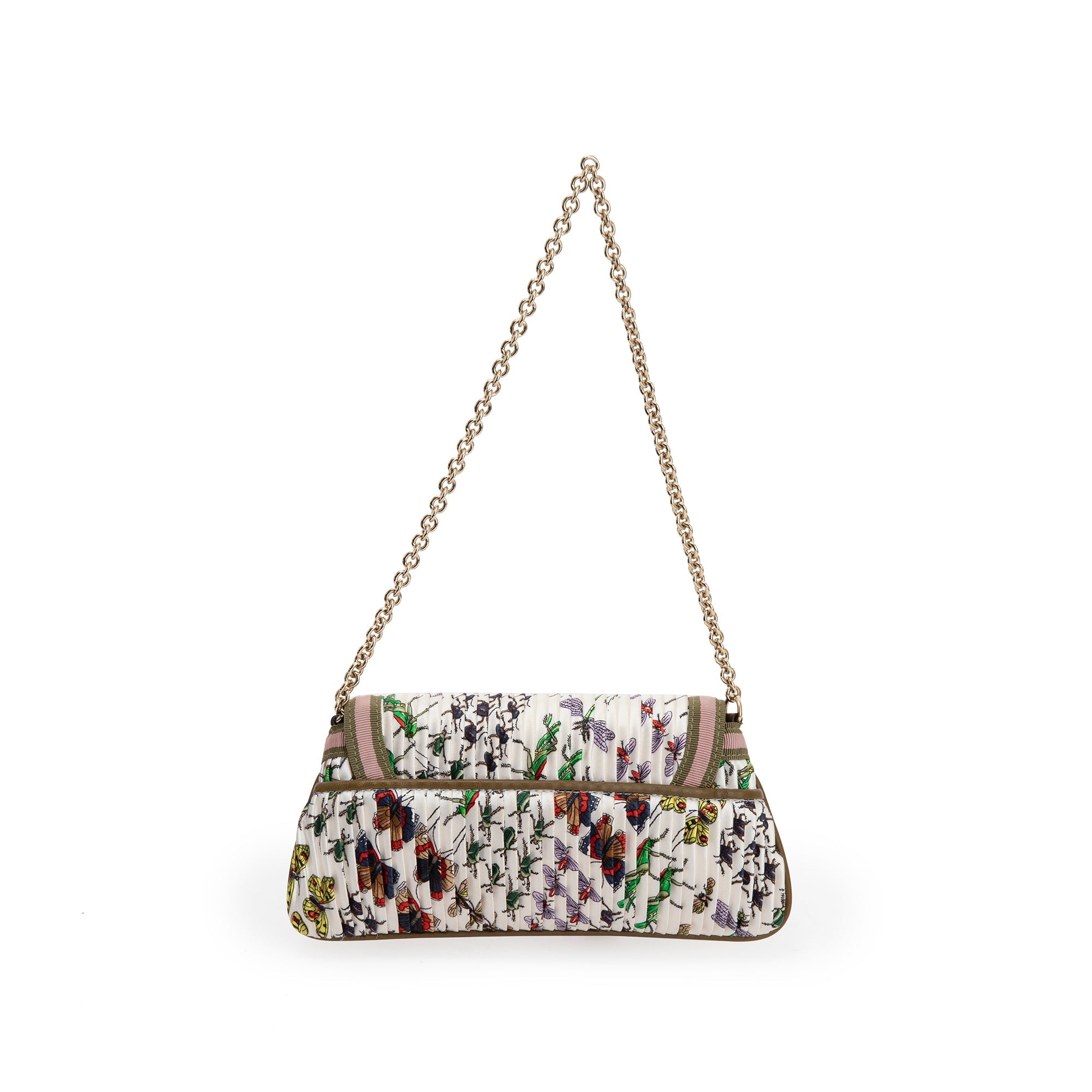 Gucci Small Silk Fauna Clutch