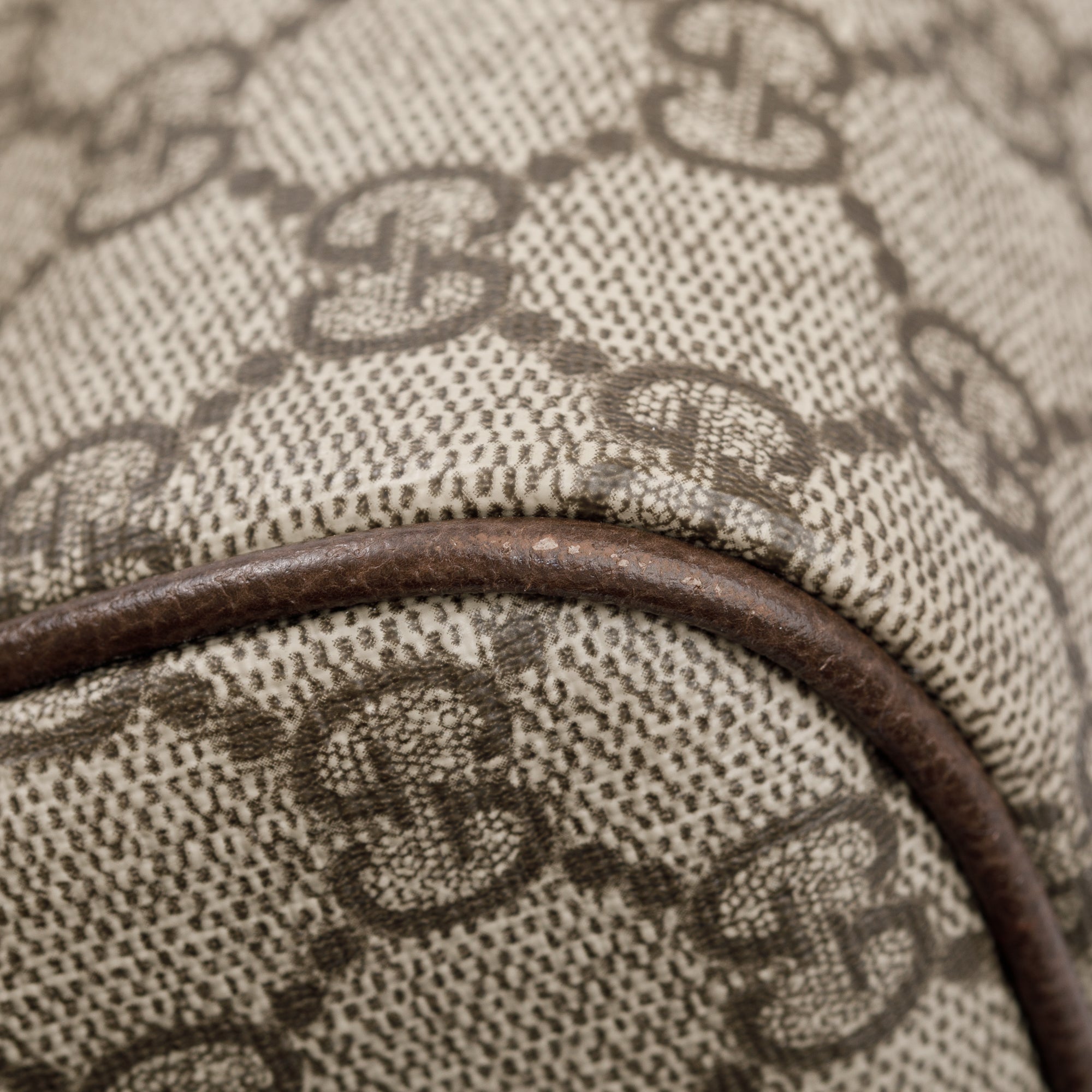 Gucci Soft GG Supreme Maxi Duffle Bag with Web