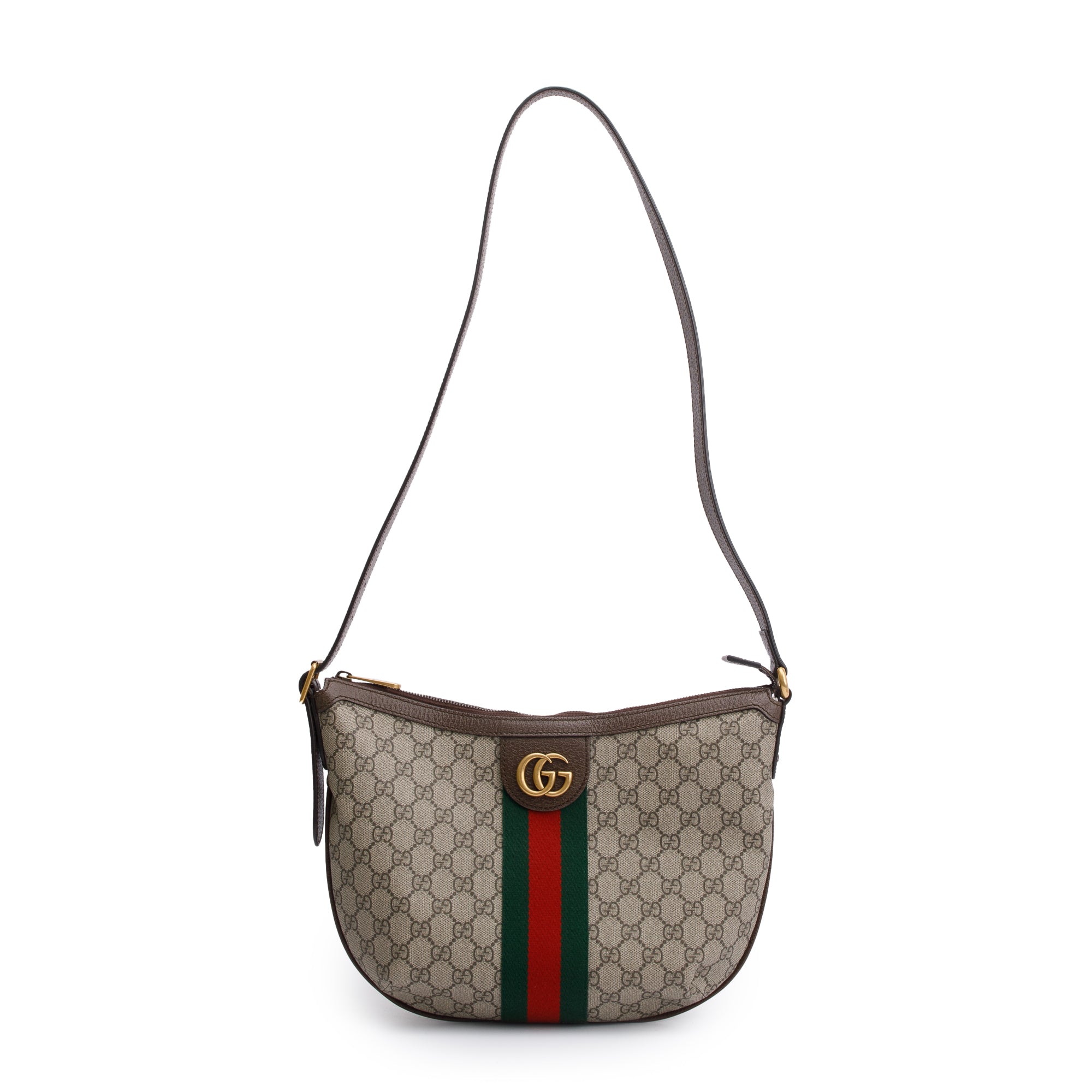 Gucci Soft GG Supreme Web Small Ophidia GG Small Crossbody Bag w/ Box