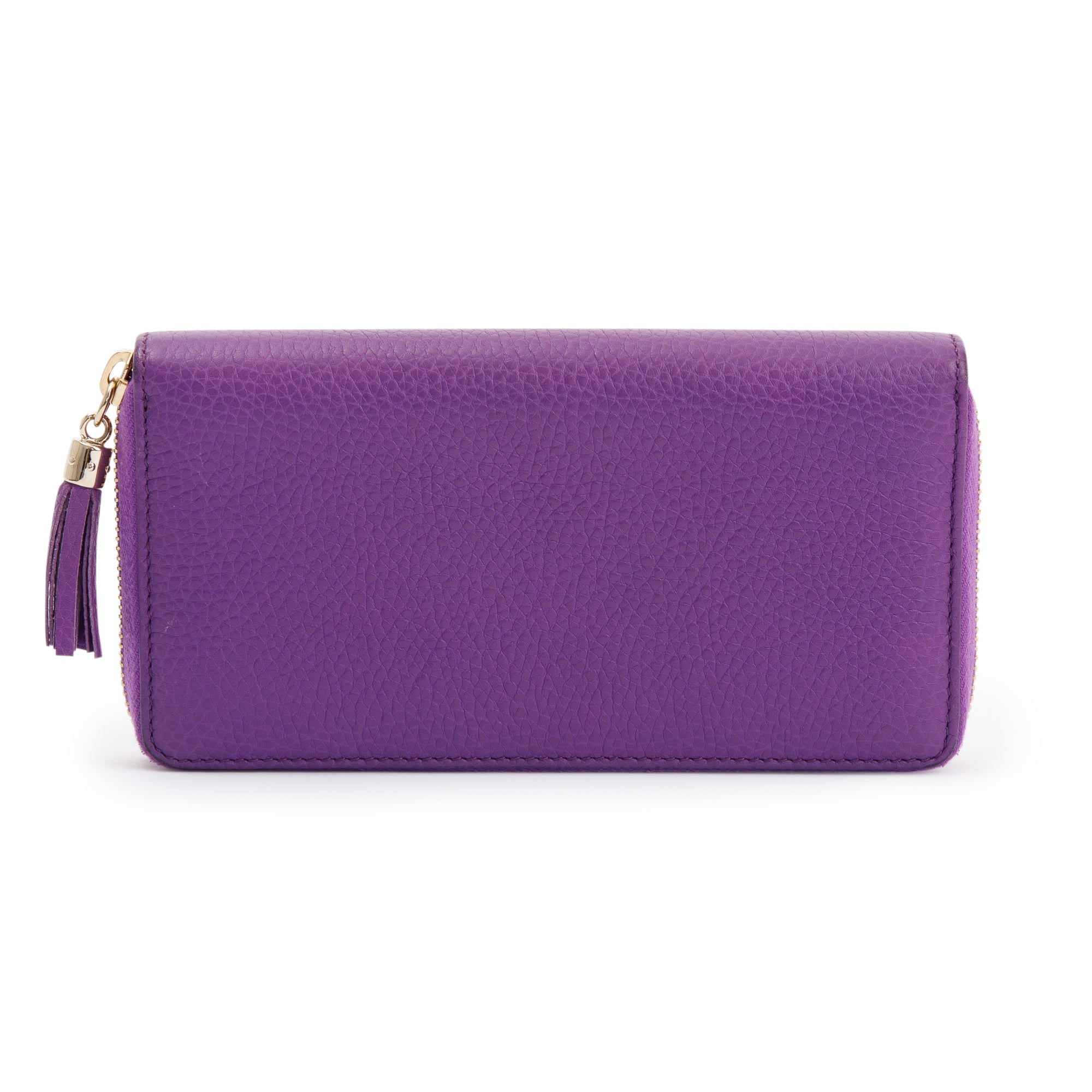 Gucci Soho Leather Zip Around Wallet w/ Box