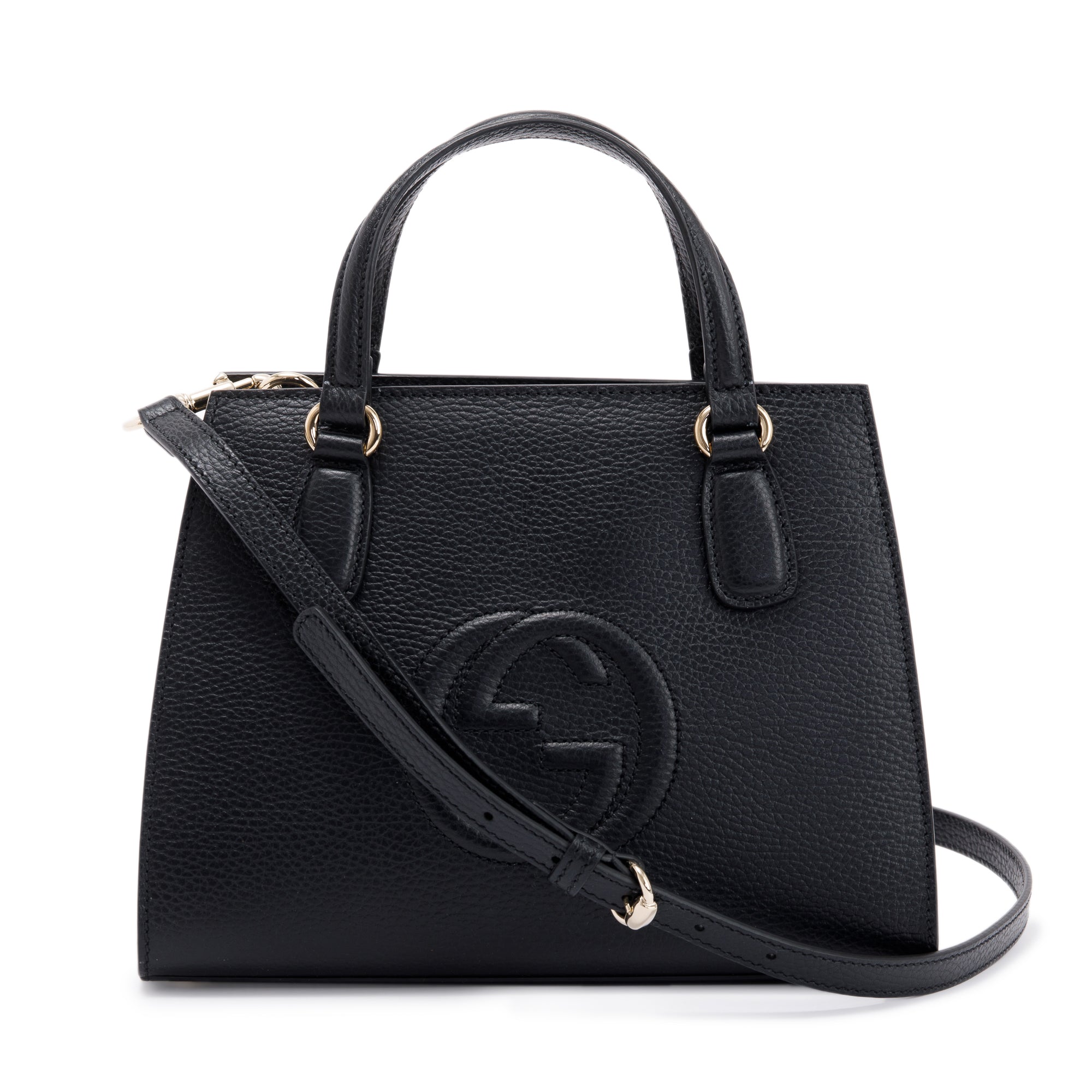 Gucci Soho Small Convertible Top Handle Bag w/ Box