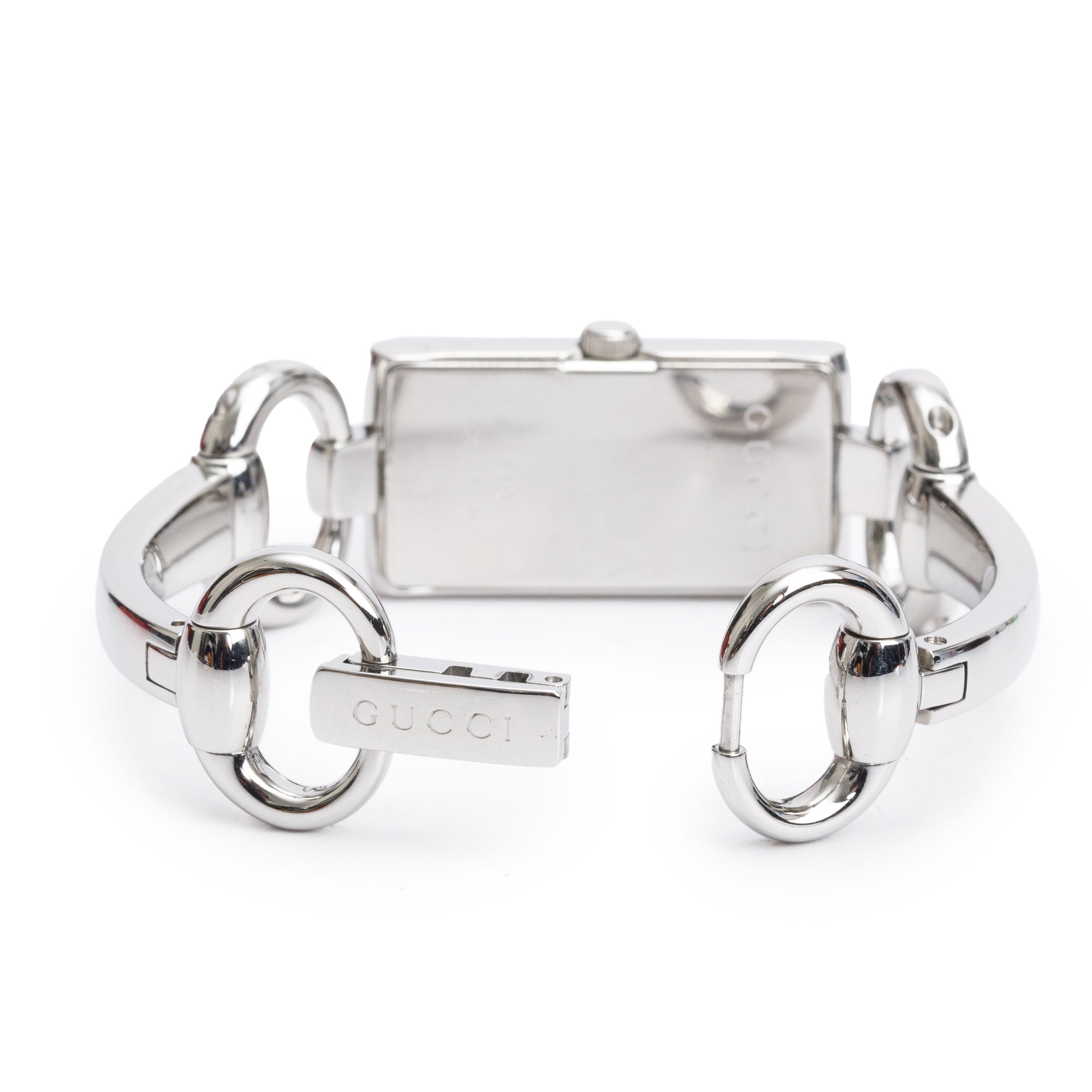 Gucci Stainless Steel 119 Tornabuoni Diamond Bezel Watch