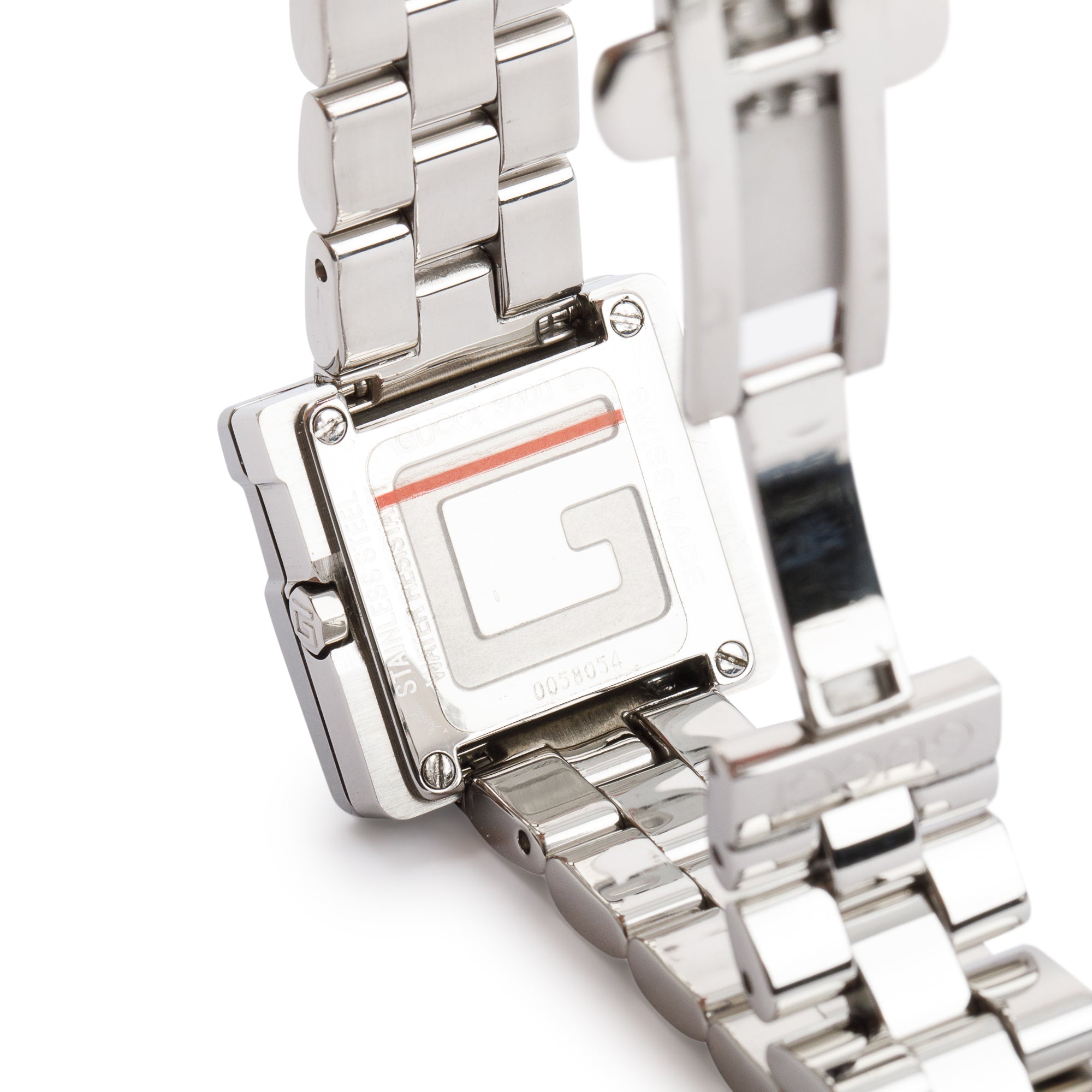 Gucci Stainless Steel 3600 Series 23 MM Watch w/ Box