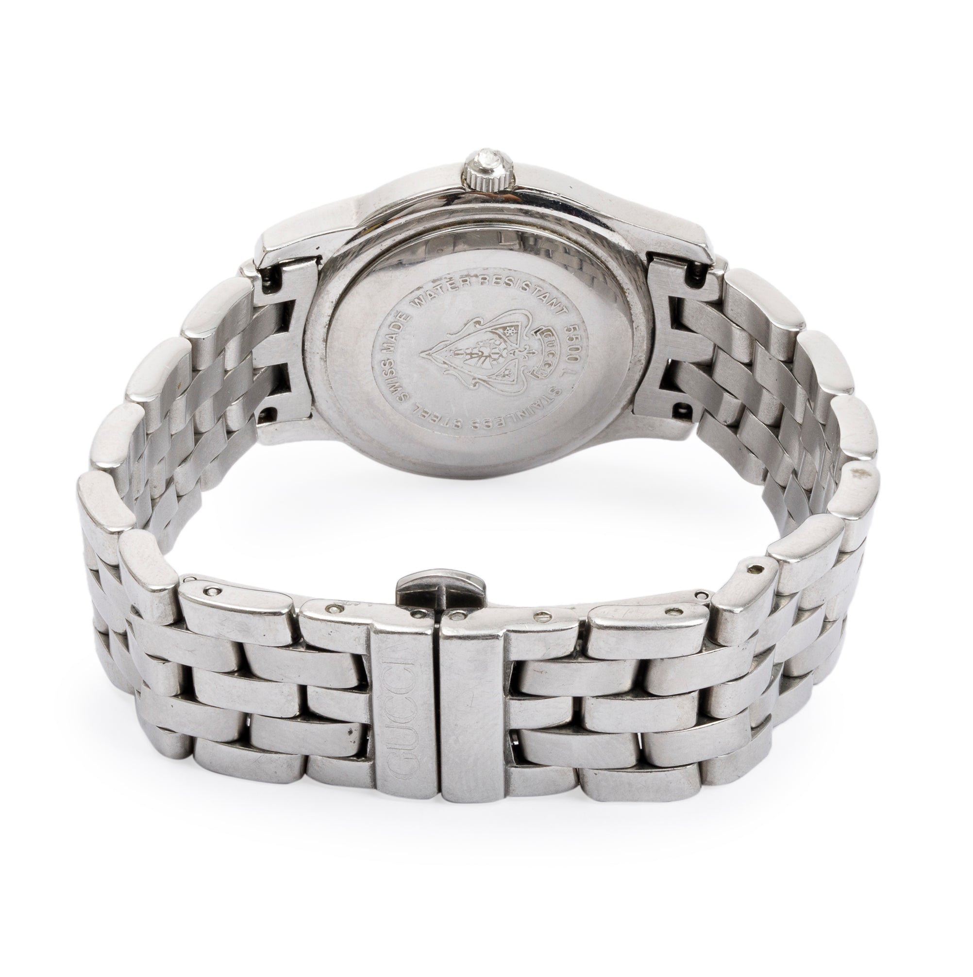 Gucci Stainless Steel 5500 Series 27 MM Watch w/ Box