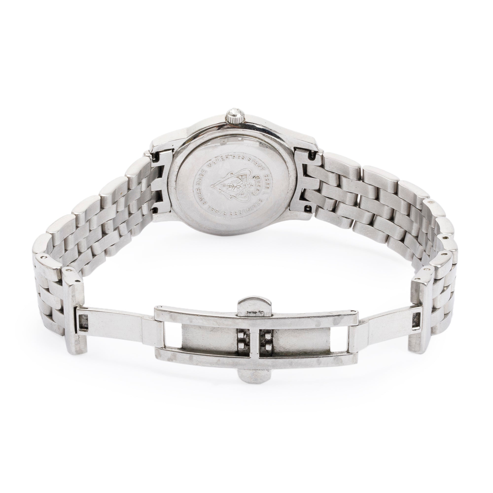 Gucci Stainless Steel 5500 Series 27 MM Watch w/ Box