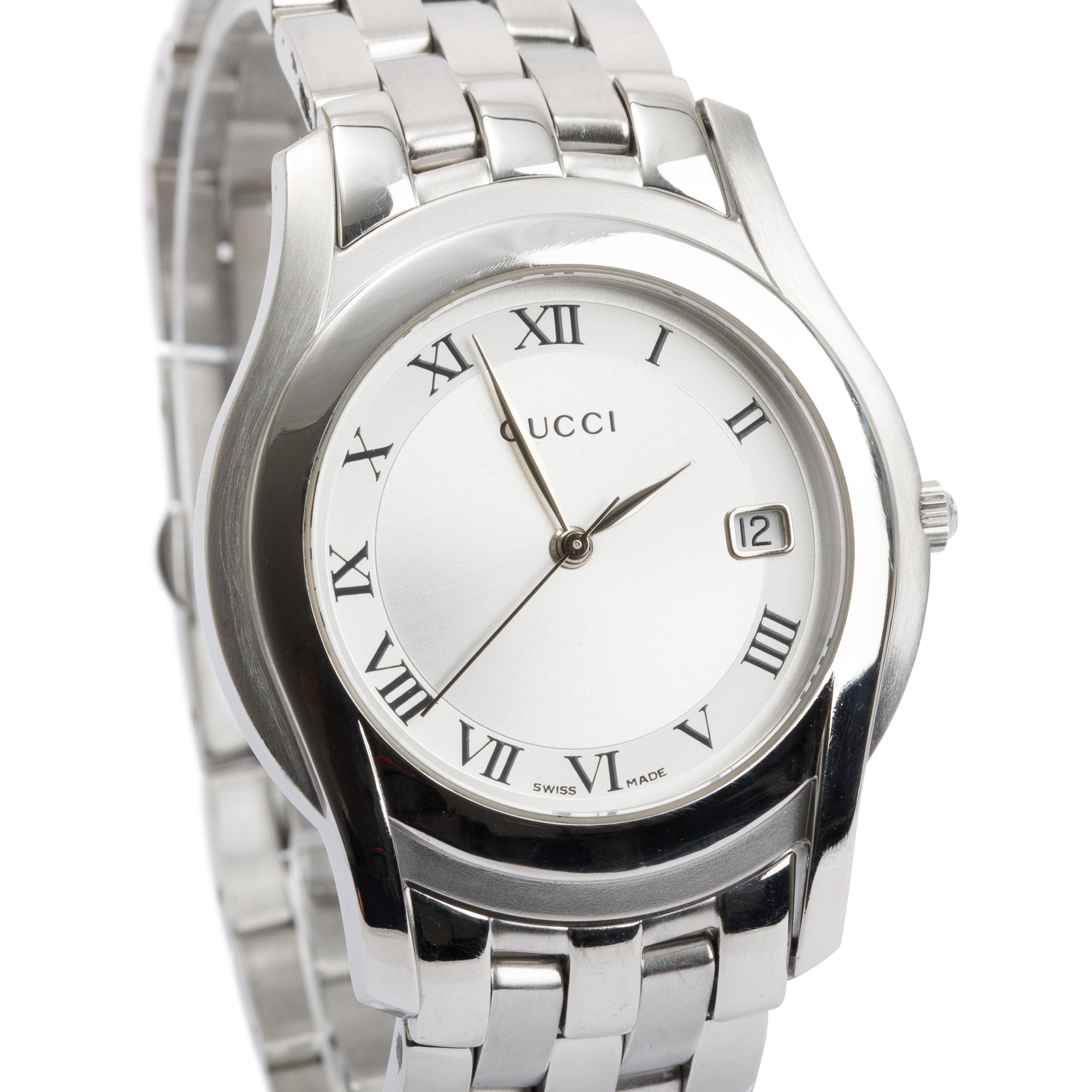 Gucci Stainless Steel 5500 Series 35 MM Watch