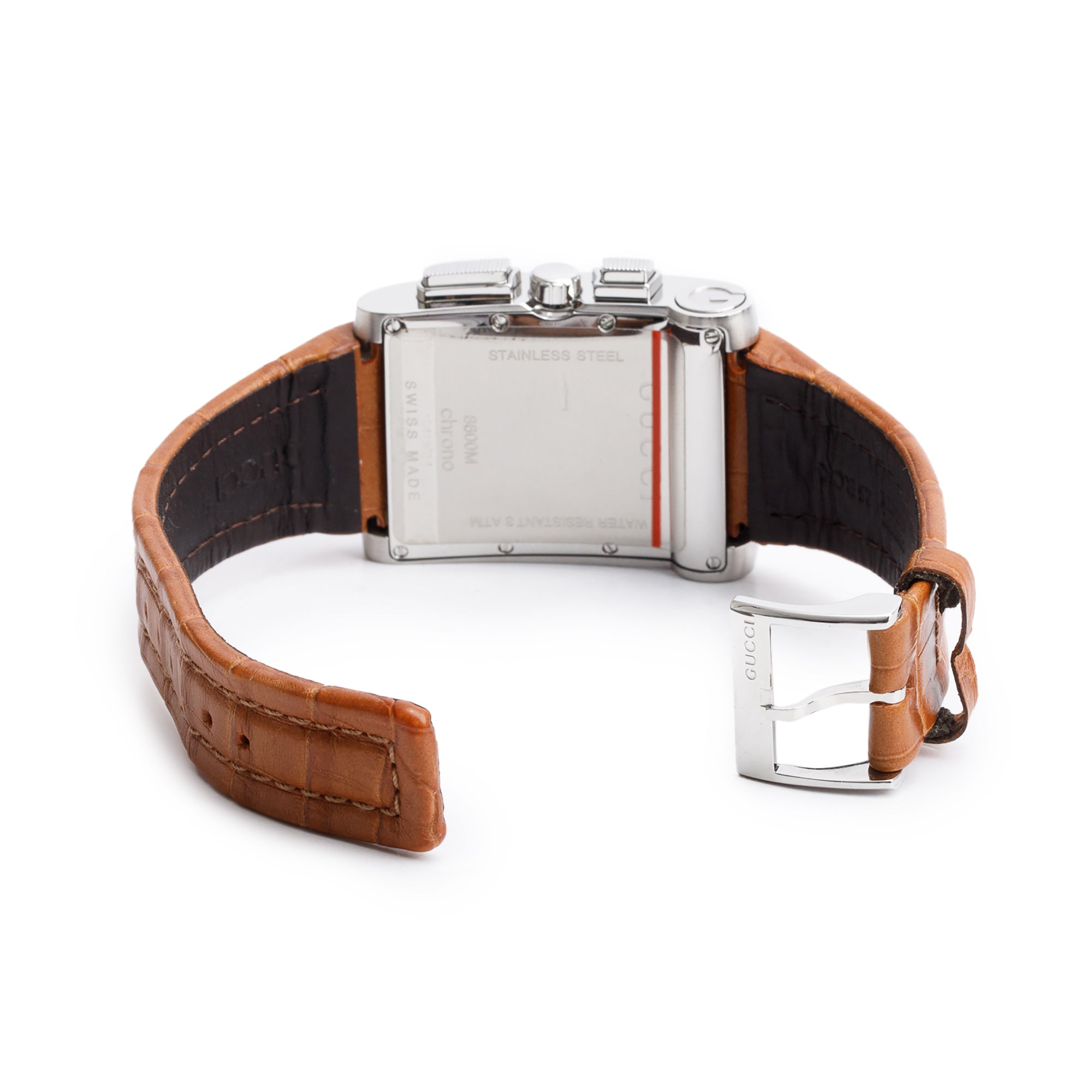 Gucci Stainless Steel 8600 Series Chronograph Quartz Watch w/ Box