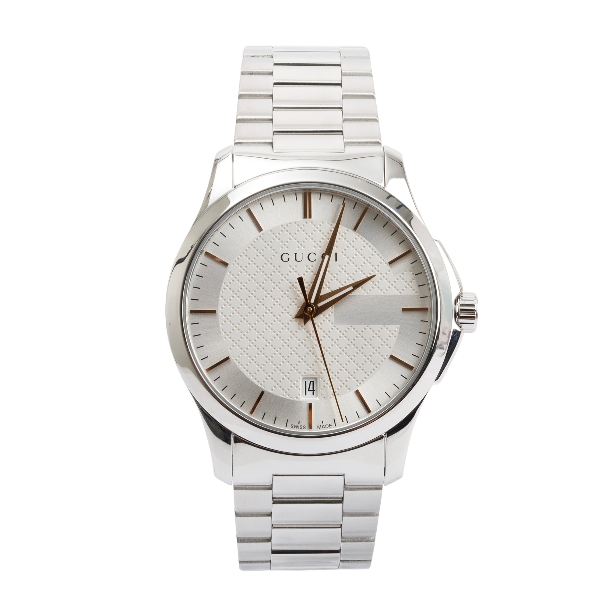 Gucci Stainless Steel G-Timeless 38 MM Watch