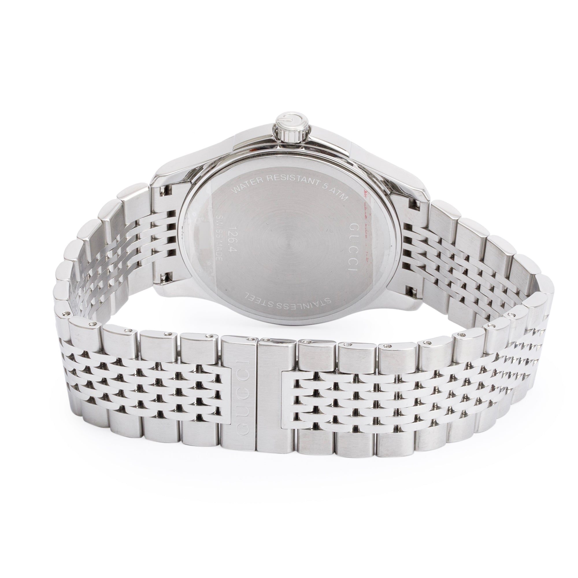 Gucci Stainless Steel G-Timeless 39 MM Watch w/ Box & Papers