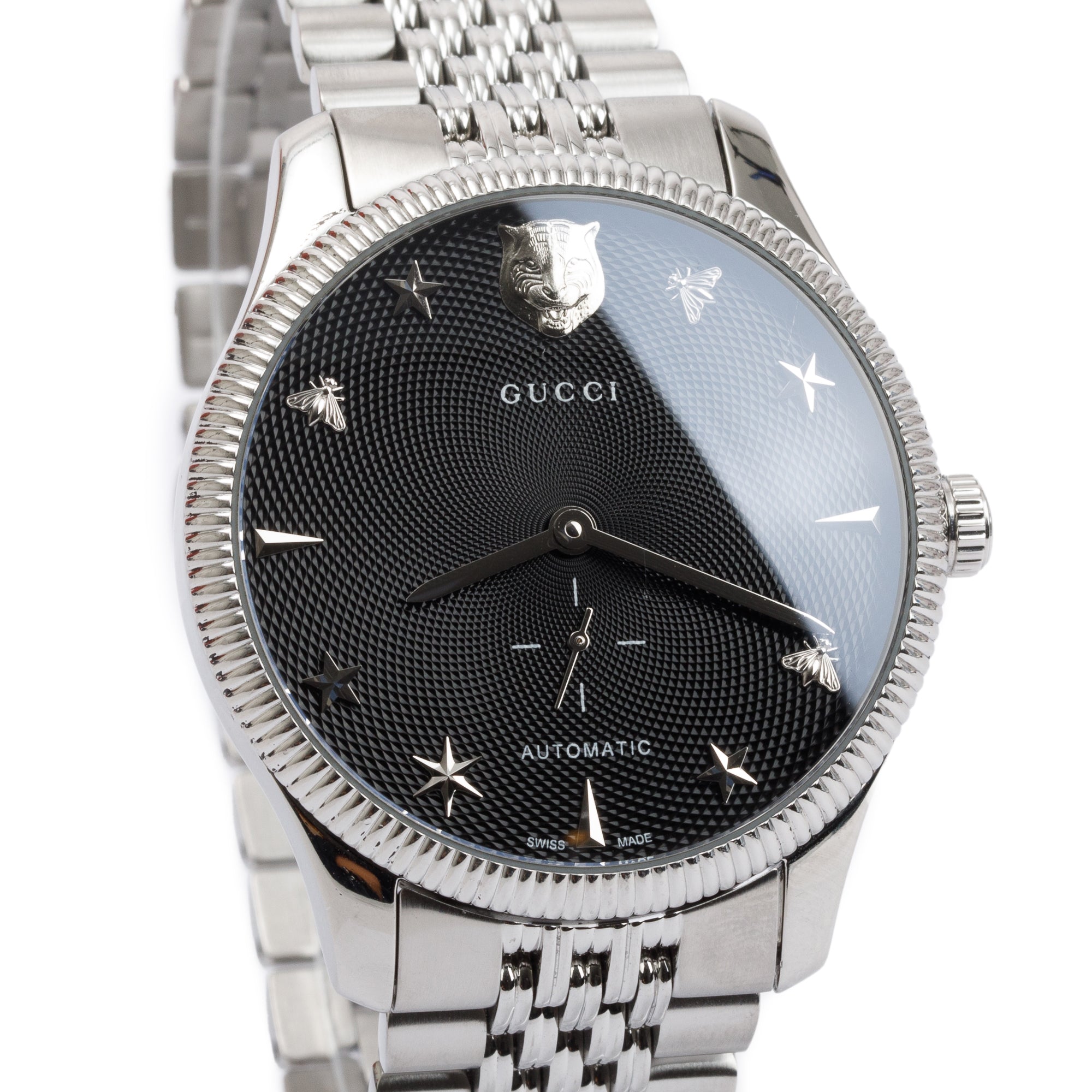 Gucci Stainless Steel G-Timeless 40 MM Automatic Watch