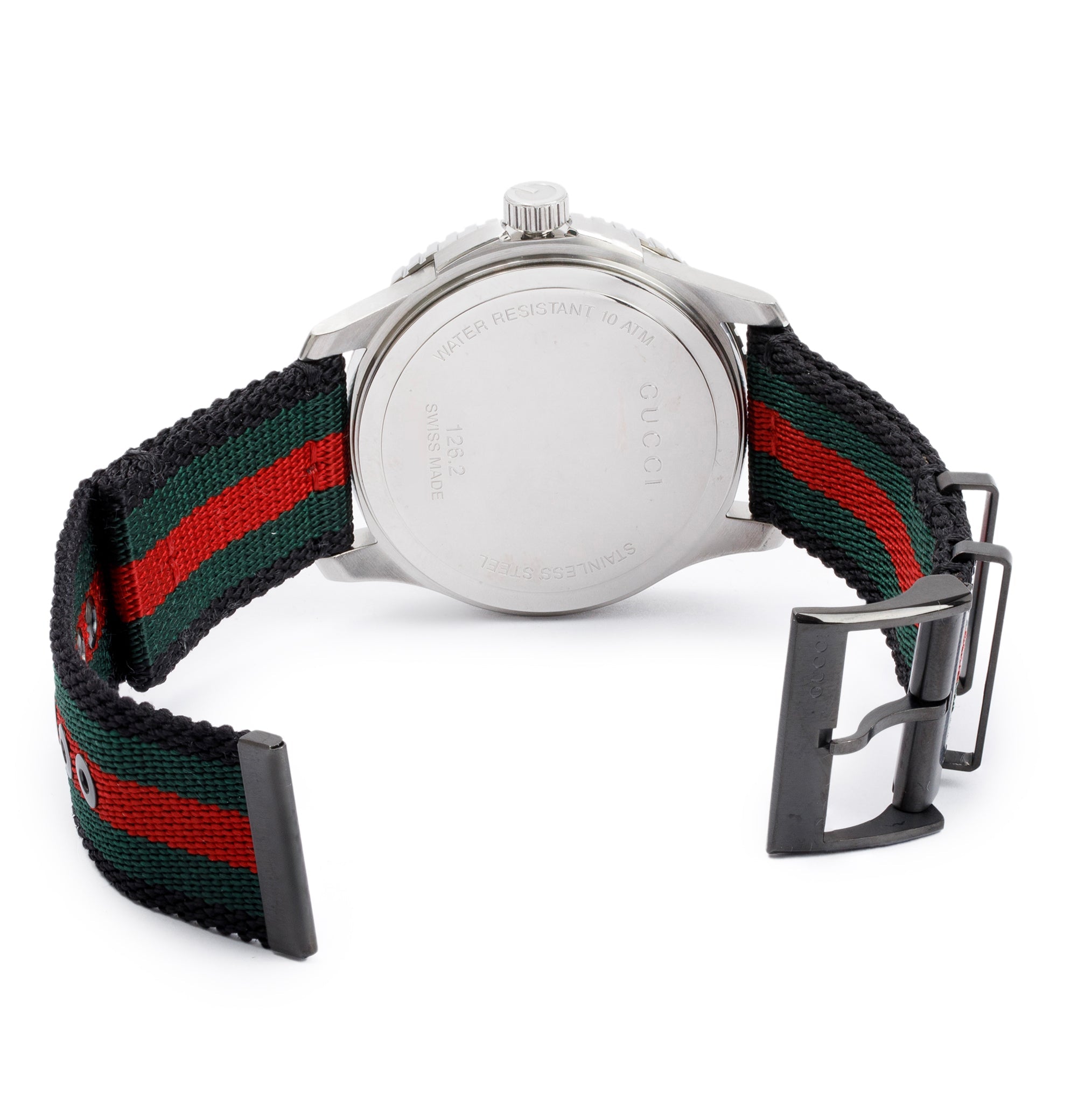 Gucci Stainless Steel G-Timeless XL Sport 44 MM Watch w/ Box & Papers