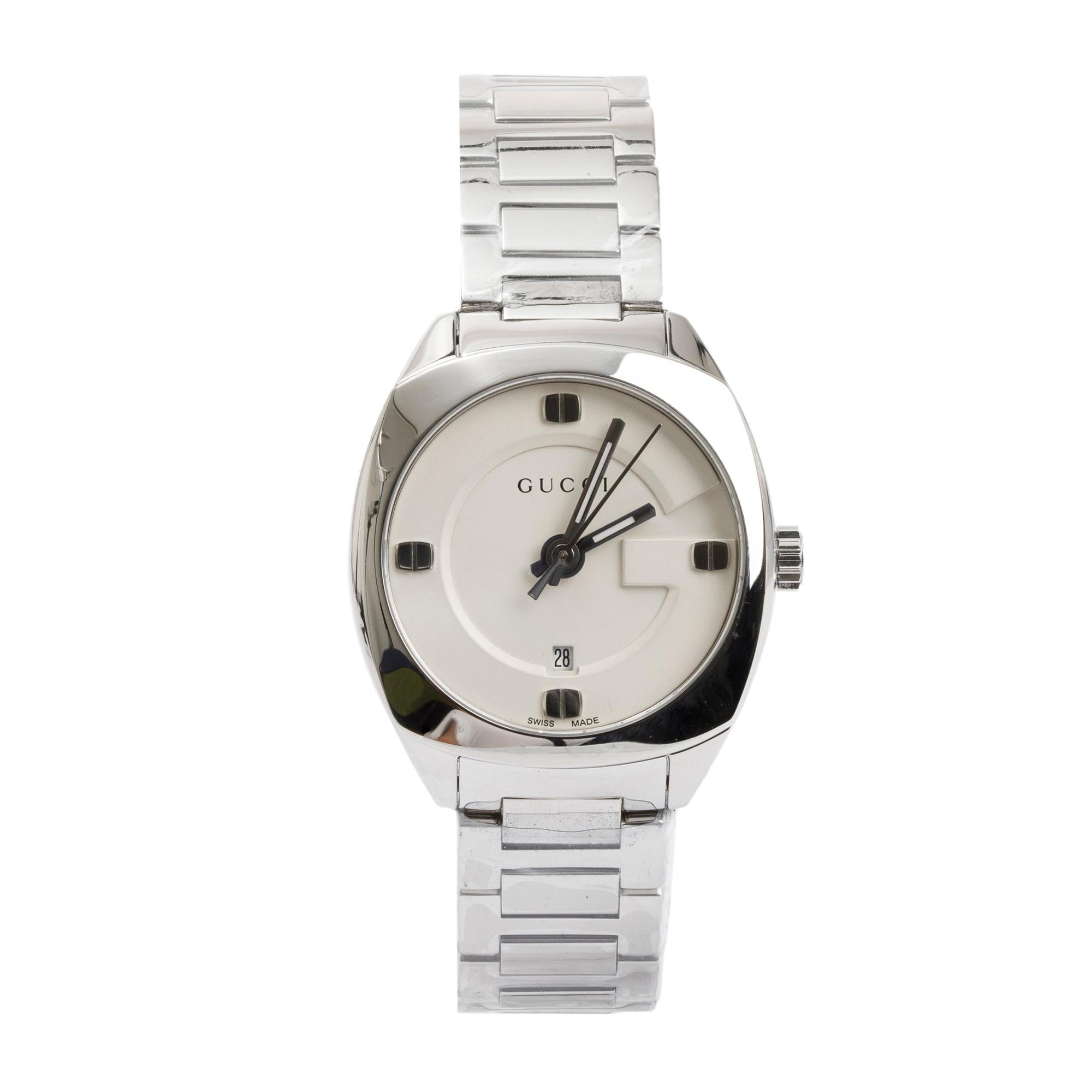 Gucci Stainless Steel GG2570 29 MM Watch w/ Box