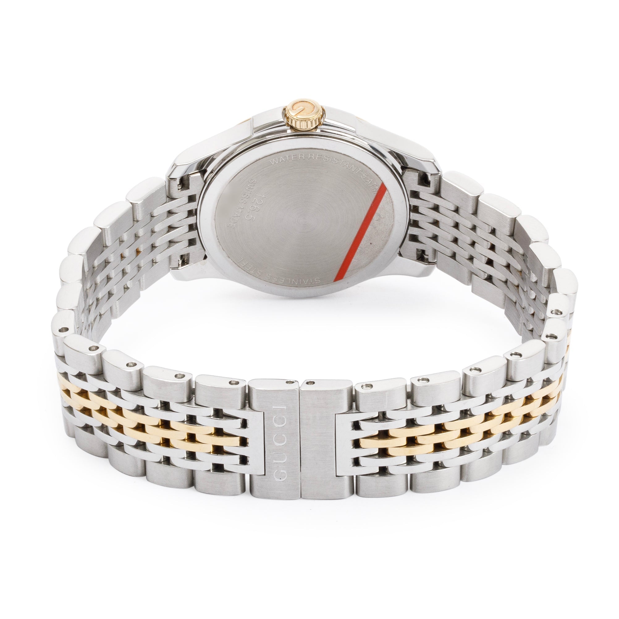 Gucci Stainless Steel & Gold Plated G-Timeless 27 MM Watch w/ Box & Papers