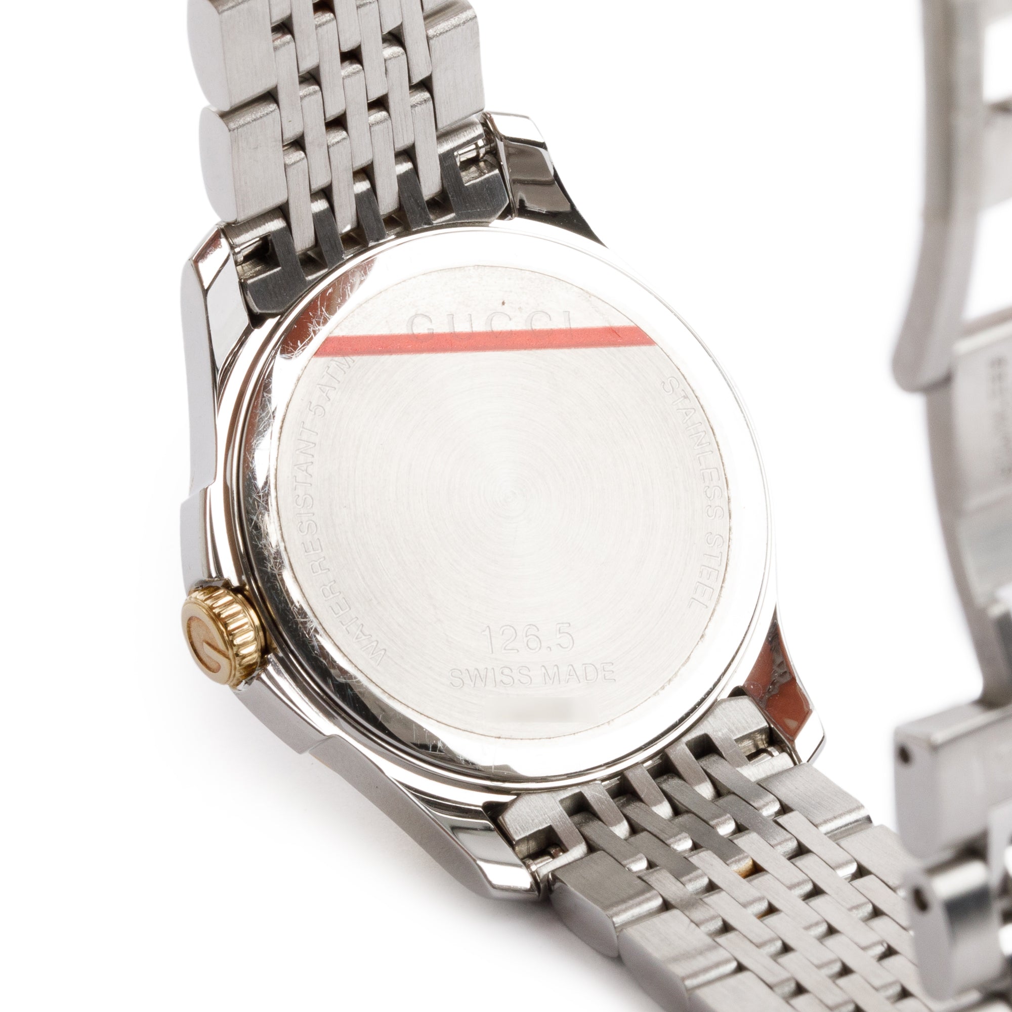 Gucci Stainless Steel & Gold Plated G-Timeless 27 MM Watch w/ Box & Papers