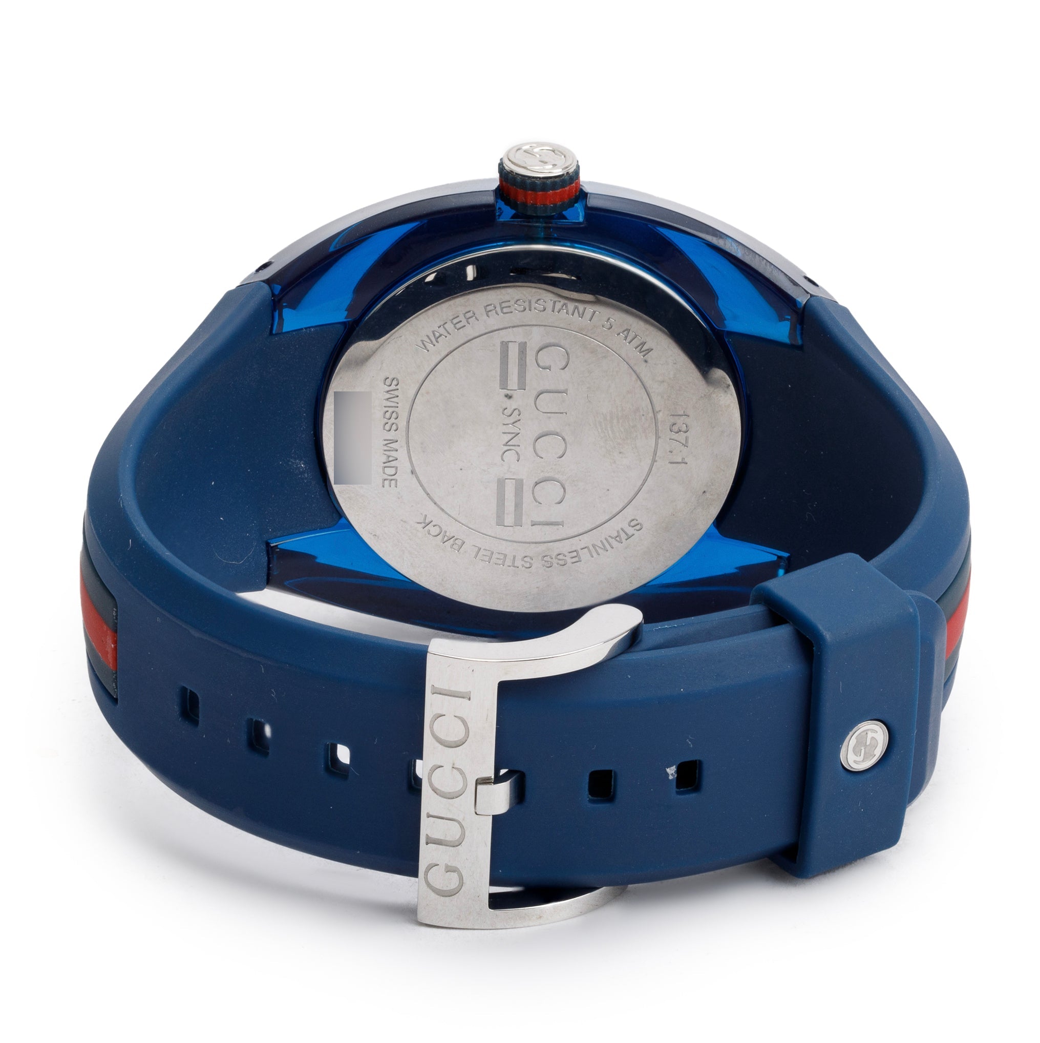 Gucci Stainless Steel Sync XXL 46 MM Watch w/ Box