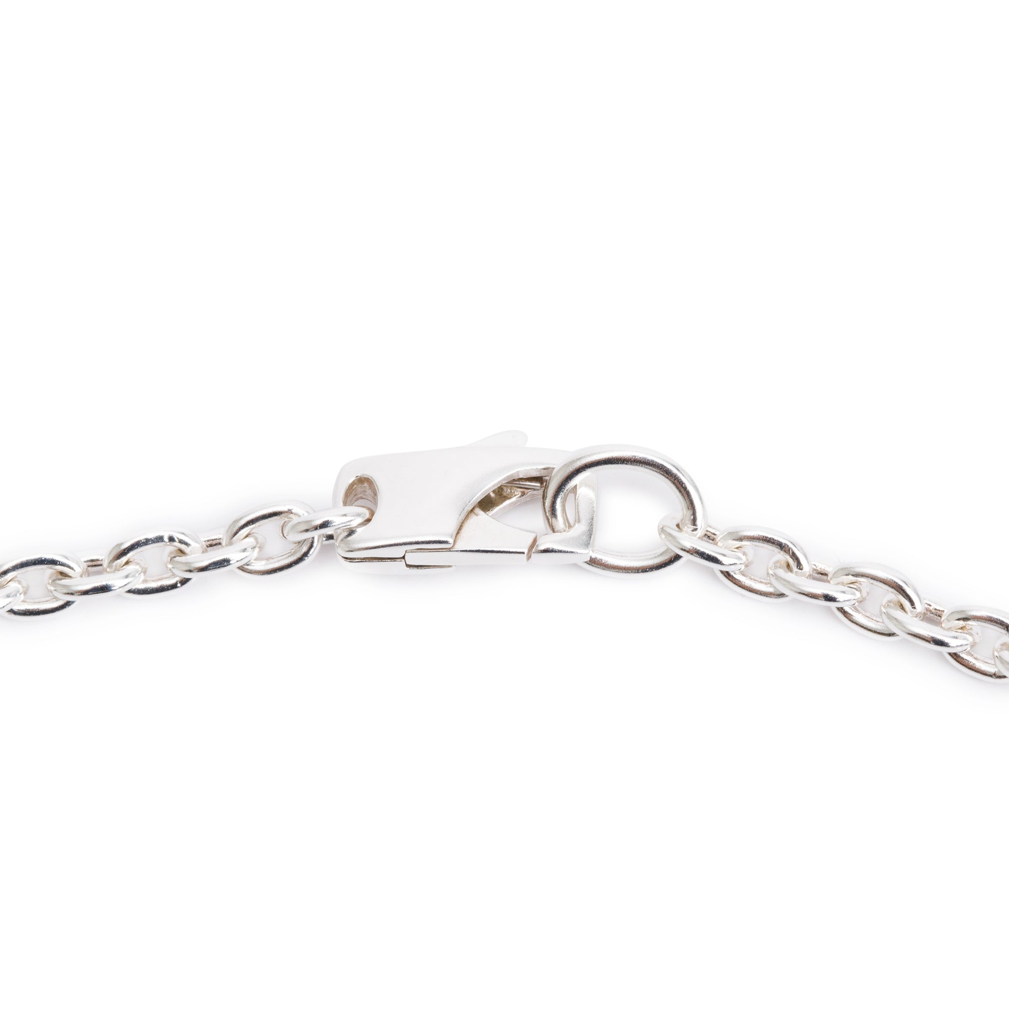 Gucci Sterling Silver Charlotte G Pendant Necklace
