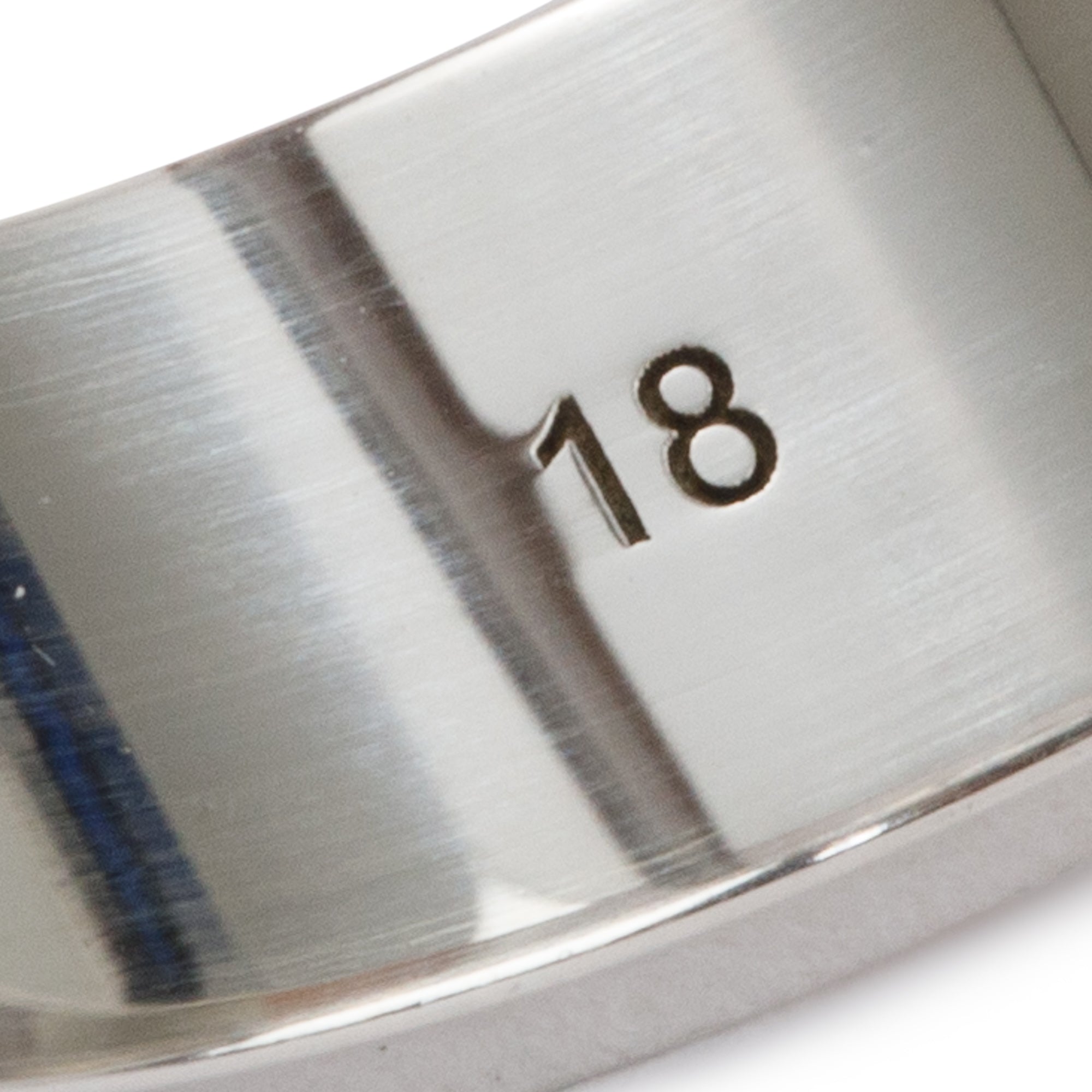 Gucci Sterling Silver Ghost Ring, Size 18 8