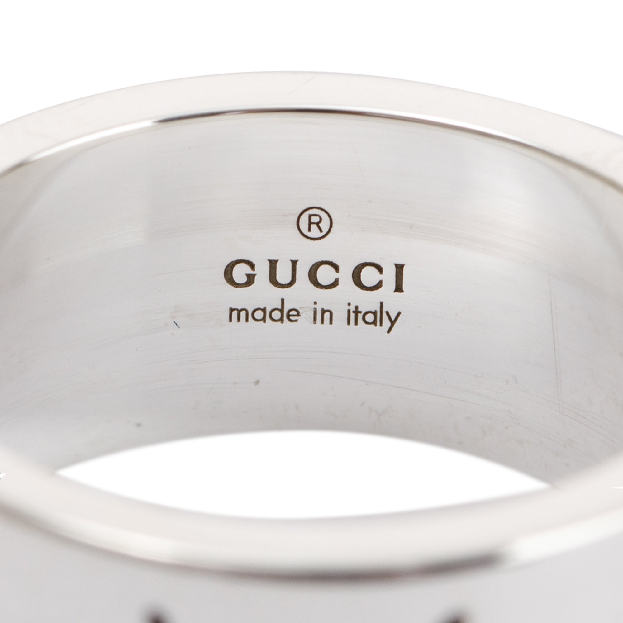 Gucci Sterling Silver GucciGhost Skull Ring