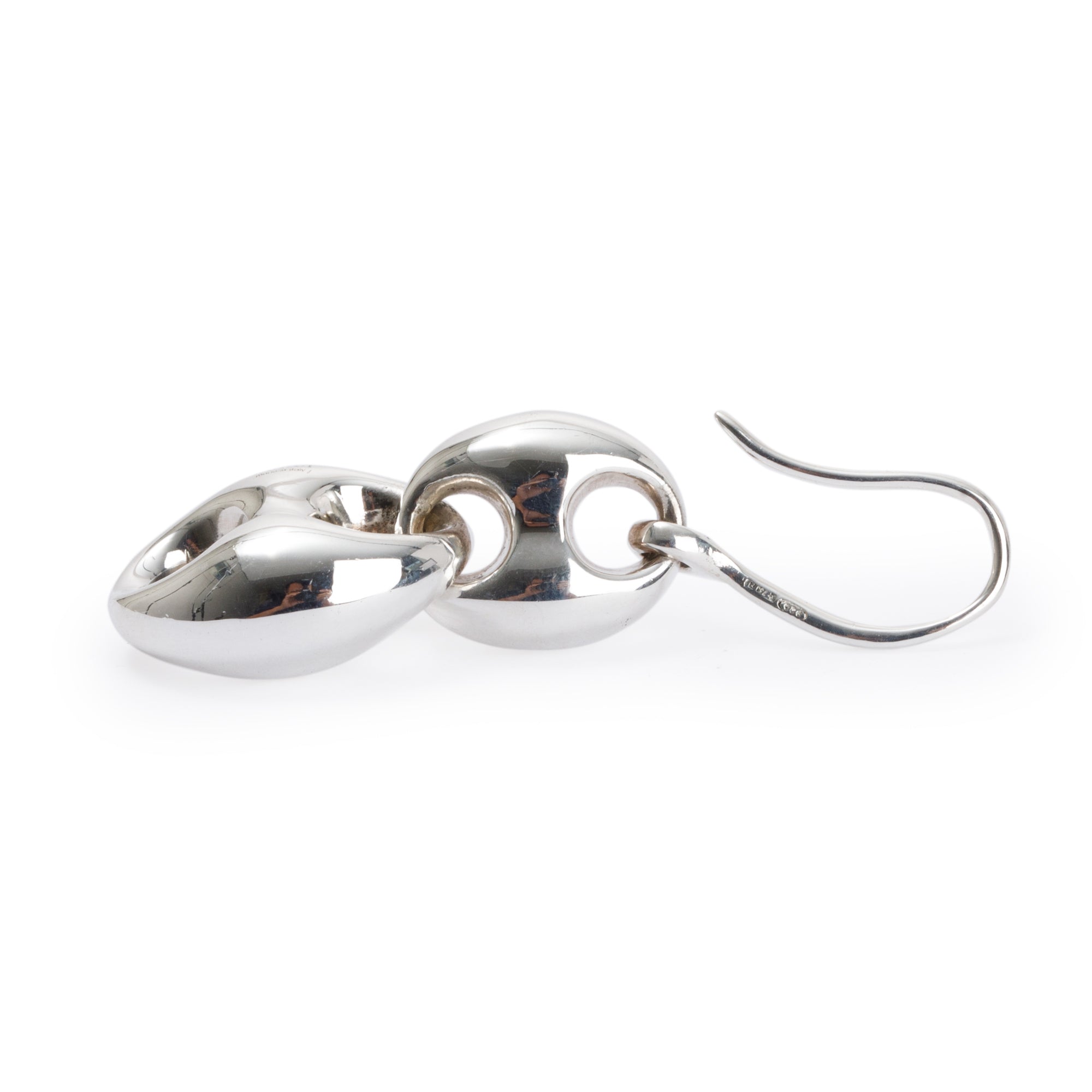 Gucci Sterling Silver Marina Drop Earrings